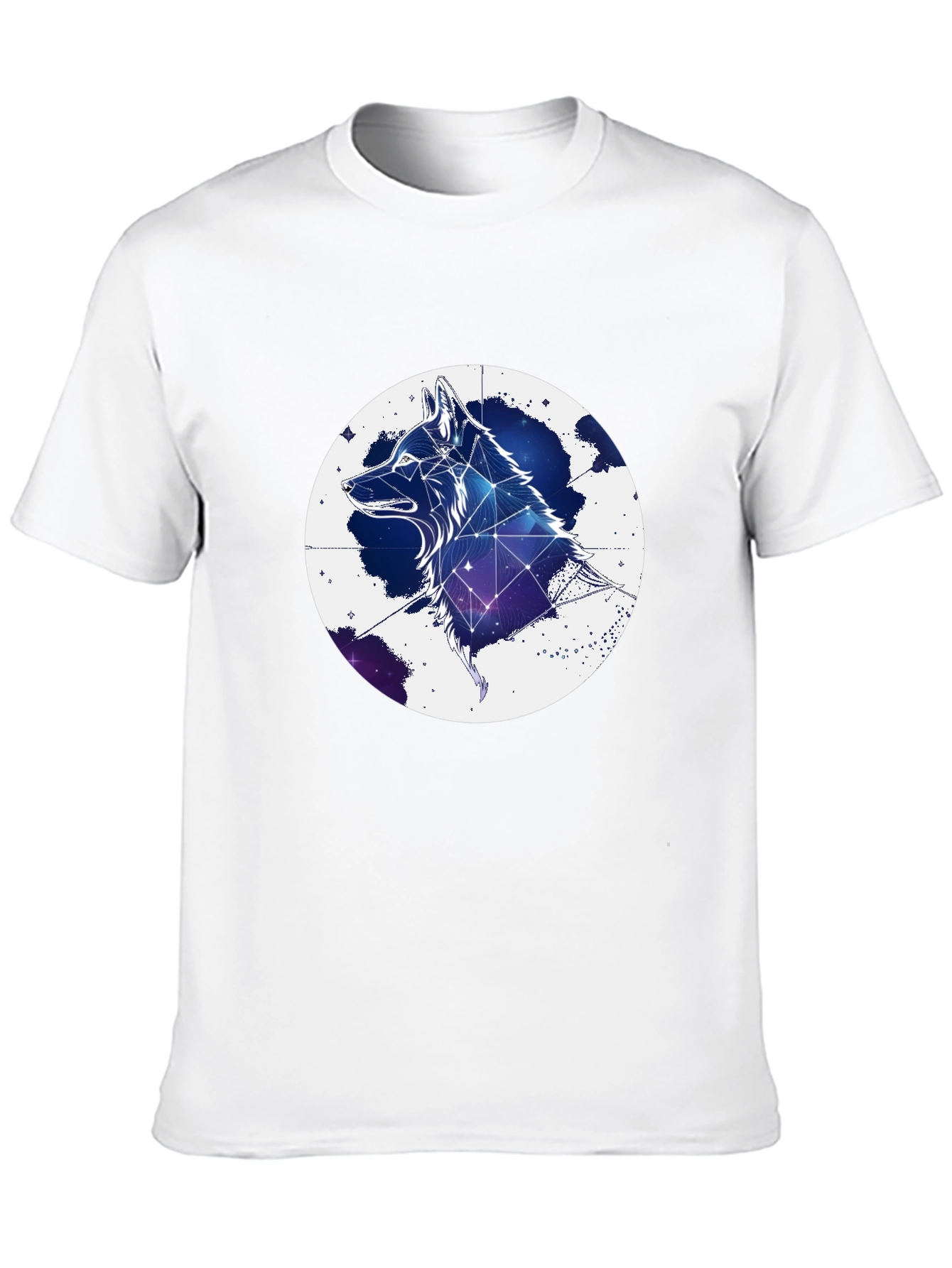 Cosmic Wolf T-Shirt - Mens Graphic Tee