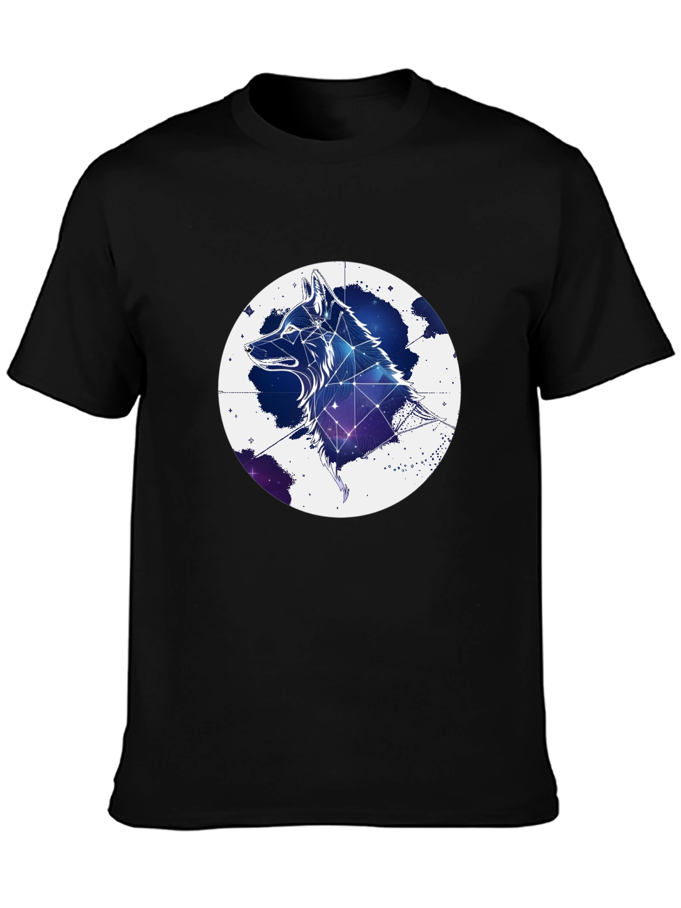 Cosmic Wolf T-Shirt - Mens Graphic Tee