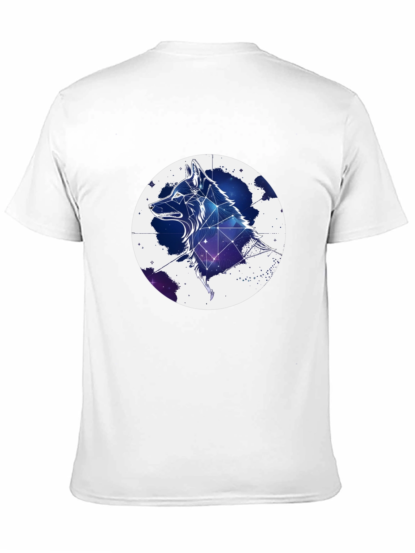 Cosmic Wolf T-Shirt - Mens Graphic Tee