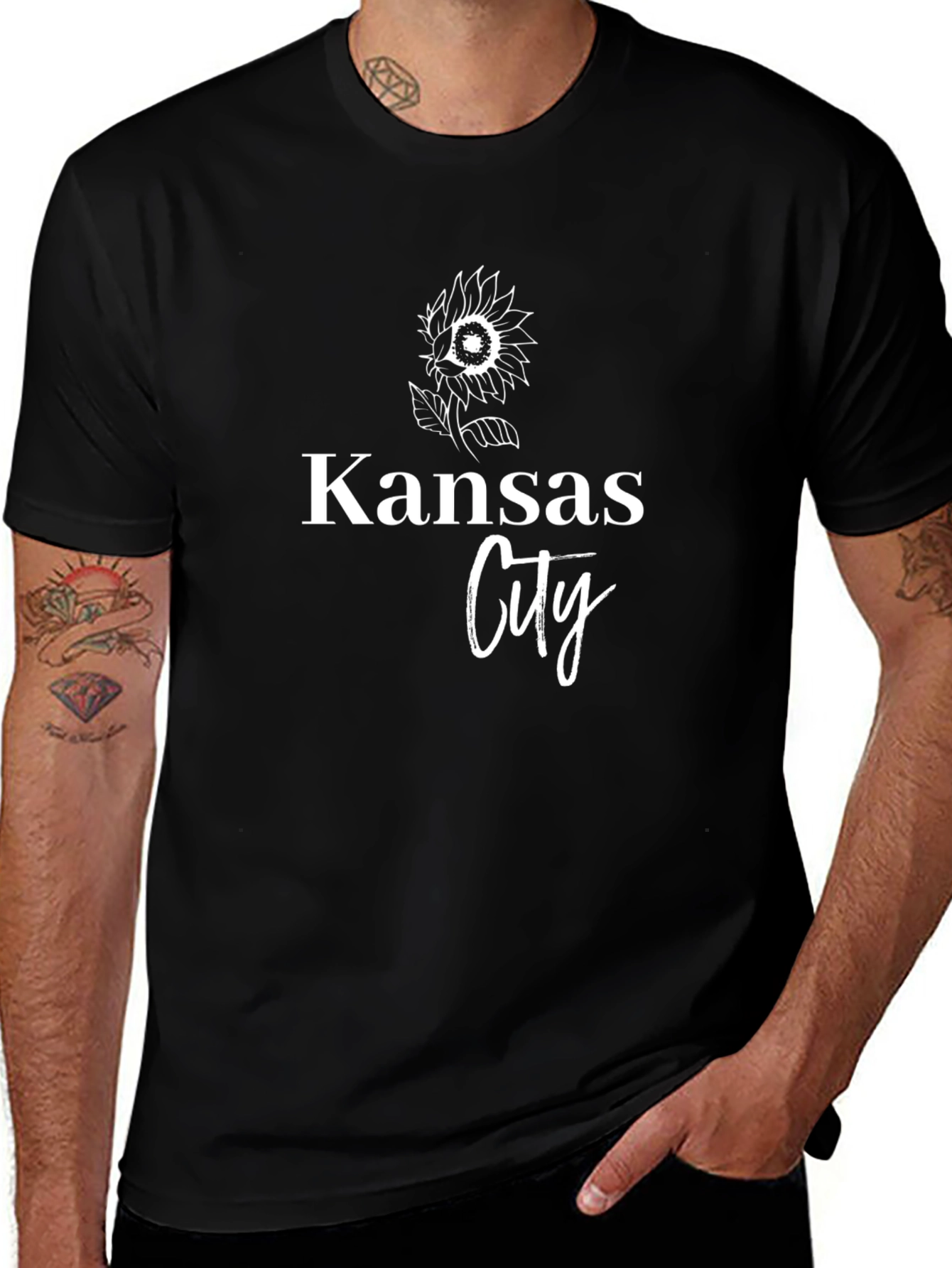 Kansas City Sunflower Graphic Tee