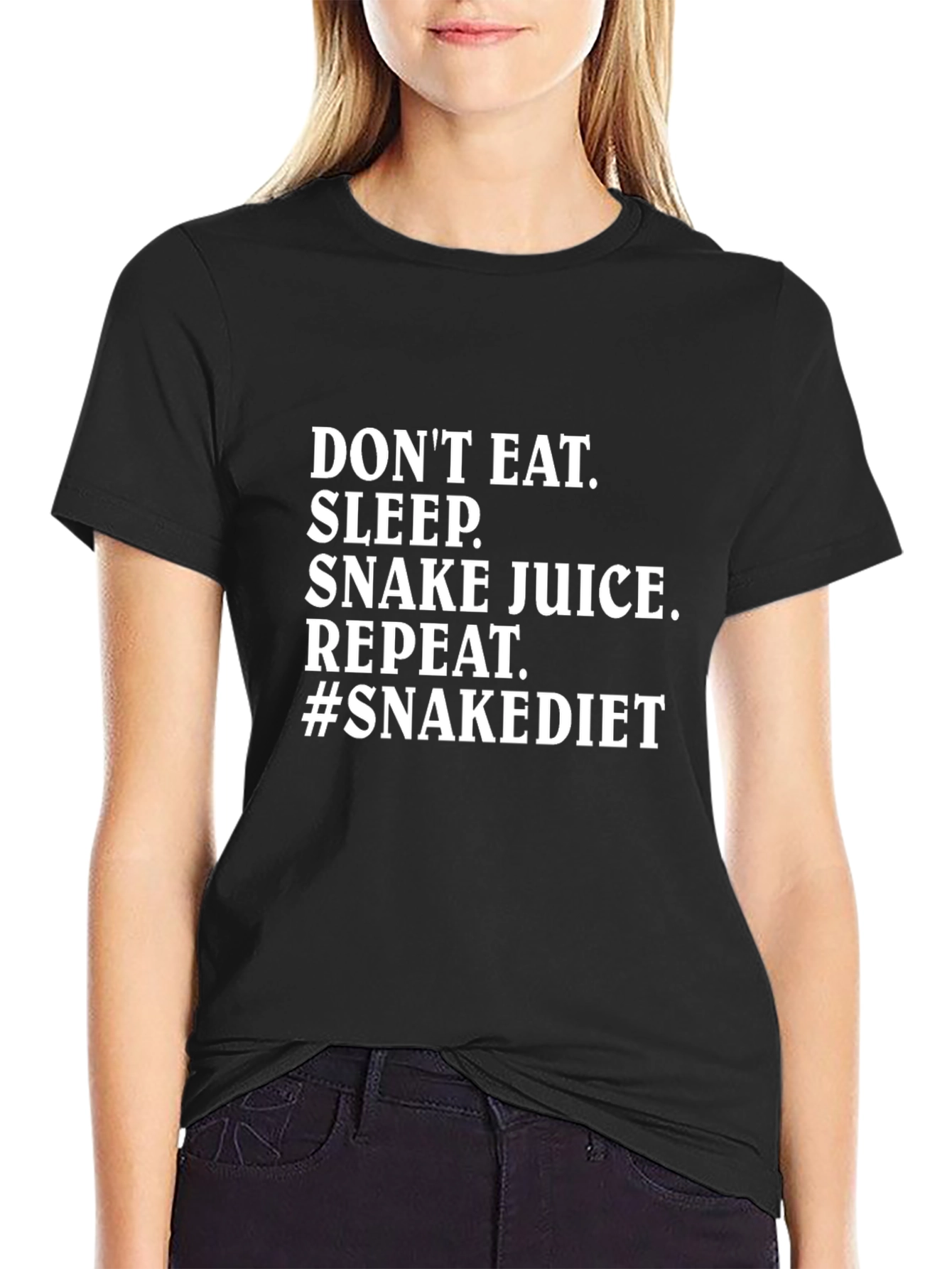 Dont Eat Sleep Snake Juice Repeat T-Shirt