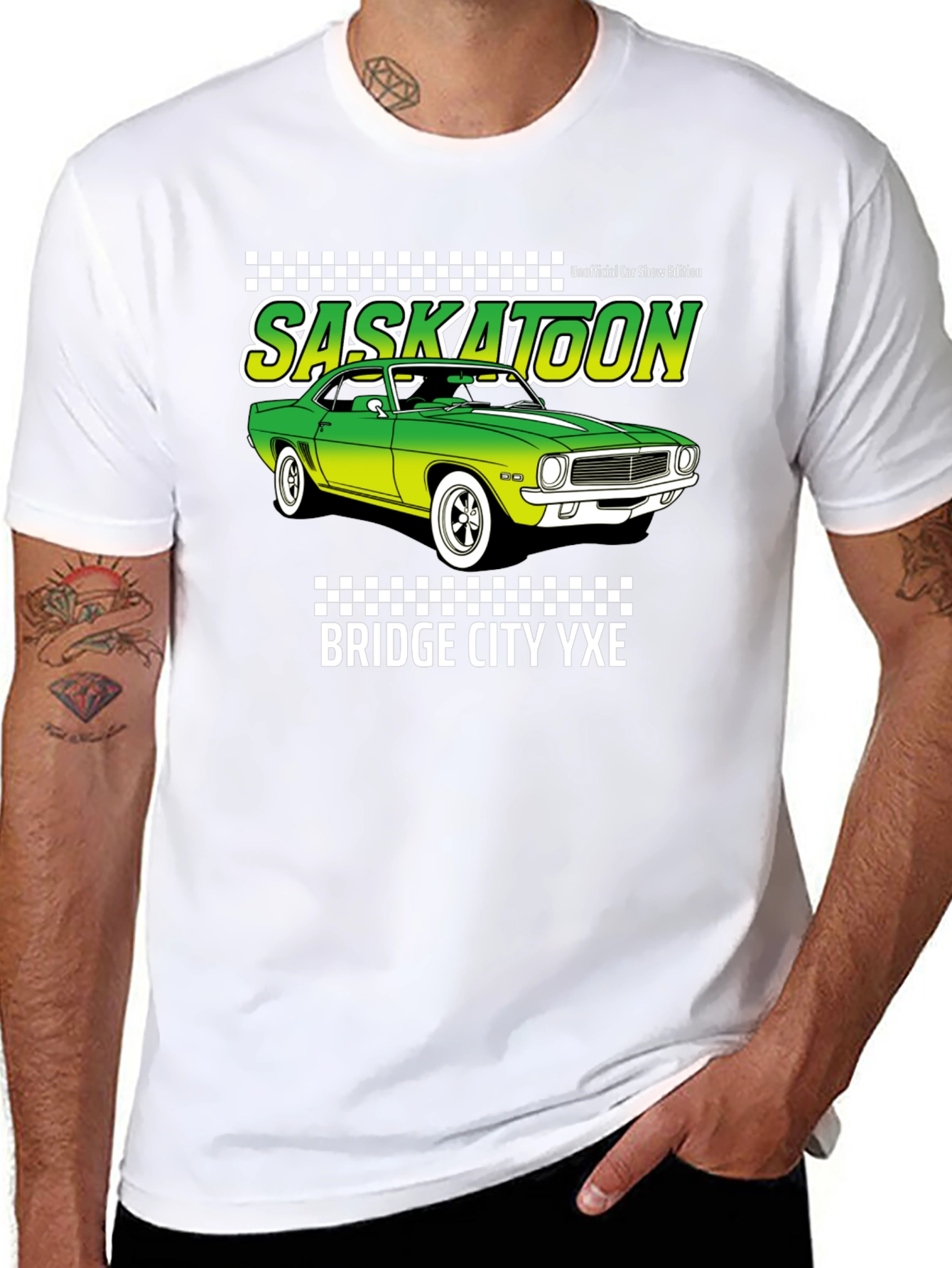 Saskatoon Car Show Edition Black T-Shirt