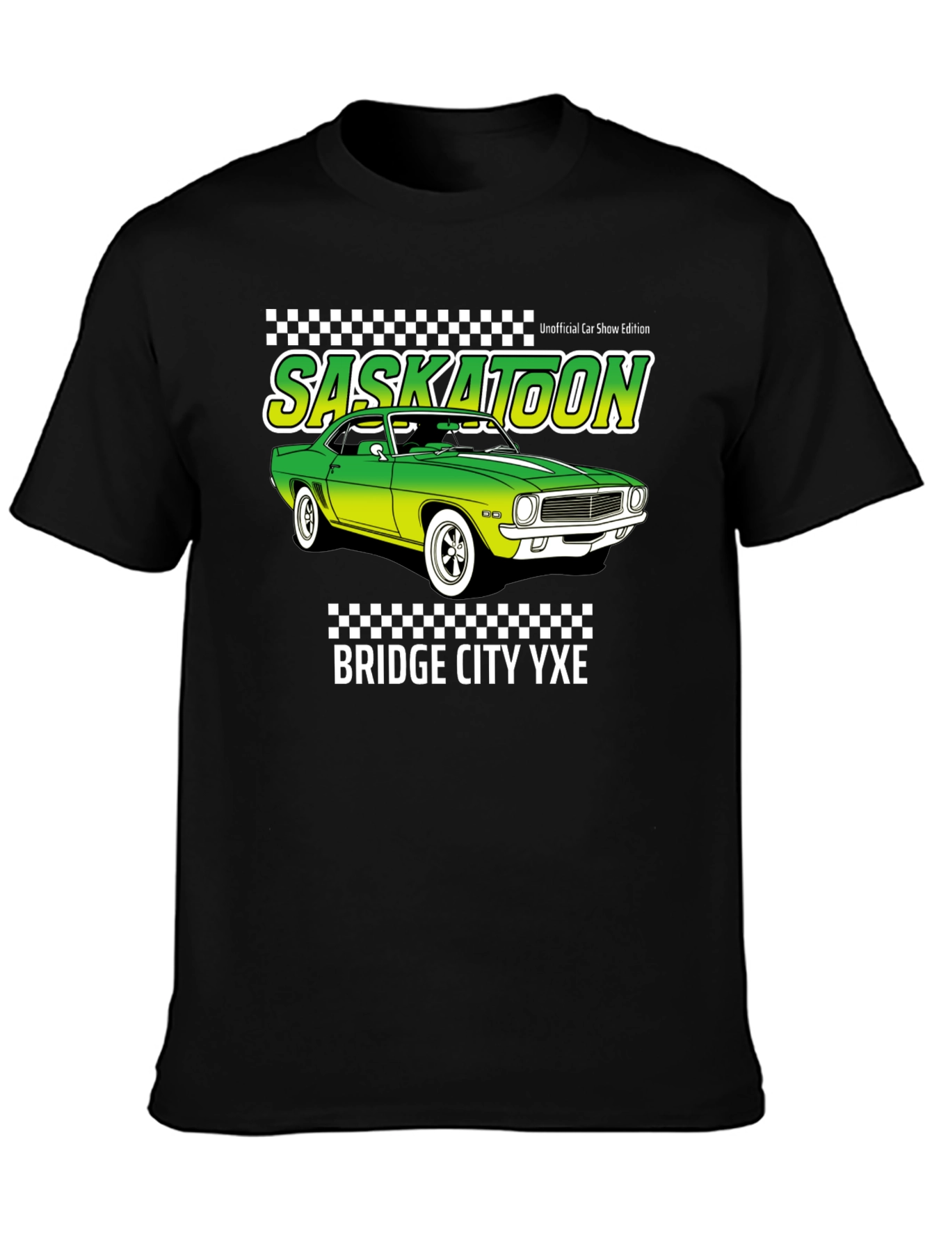 Saskatoon Car Show Edition Black T-Shirt