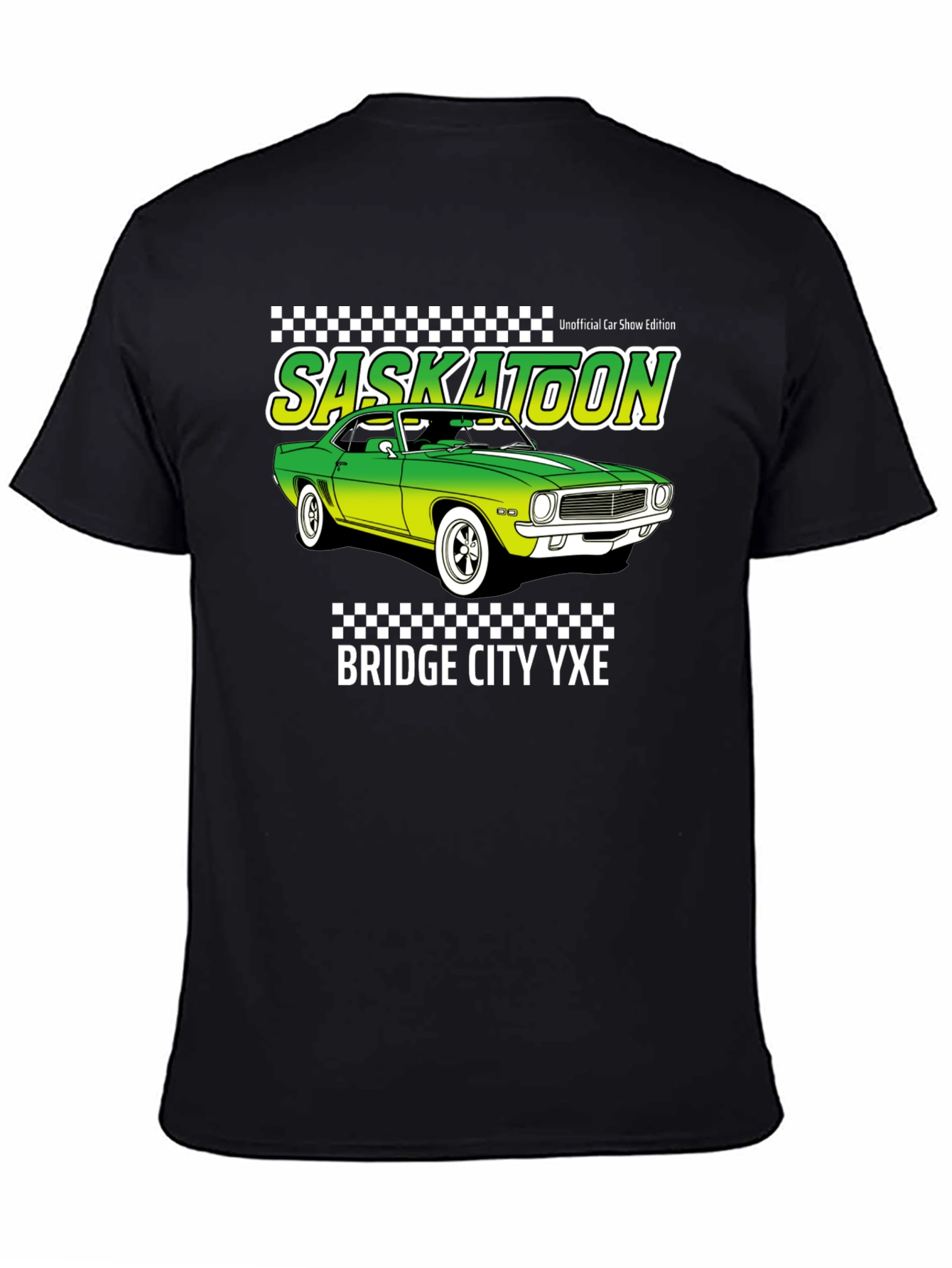 Saskatoon Car Show Edition Black T-Shirt