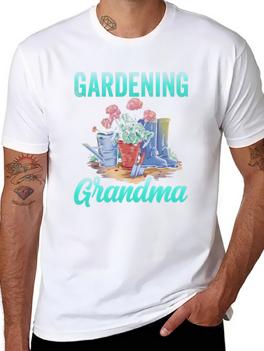 Gardening Grandma T-Shirt Gardeners Gift