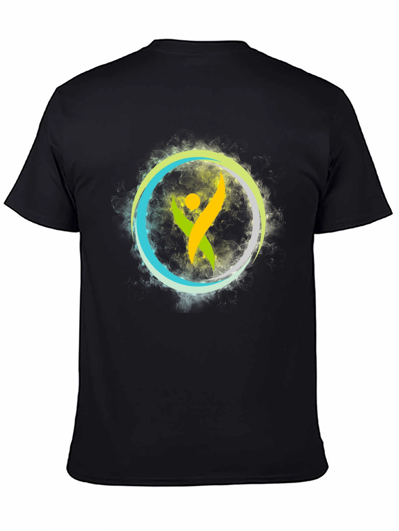 Vibrant Symbol Graphic Tee - Soft Cotton Comfort