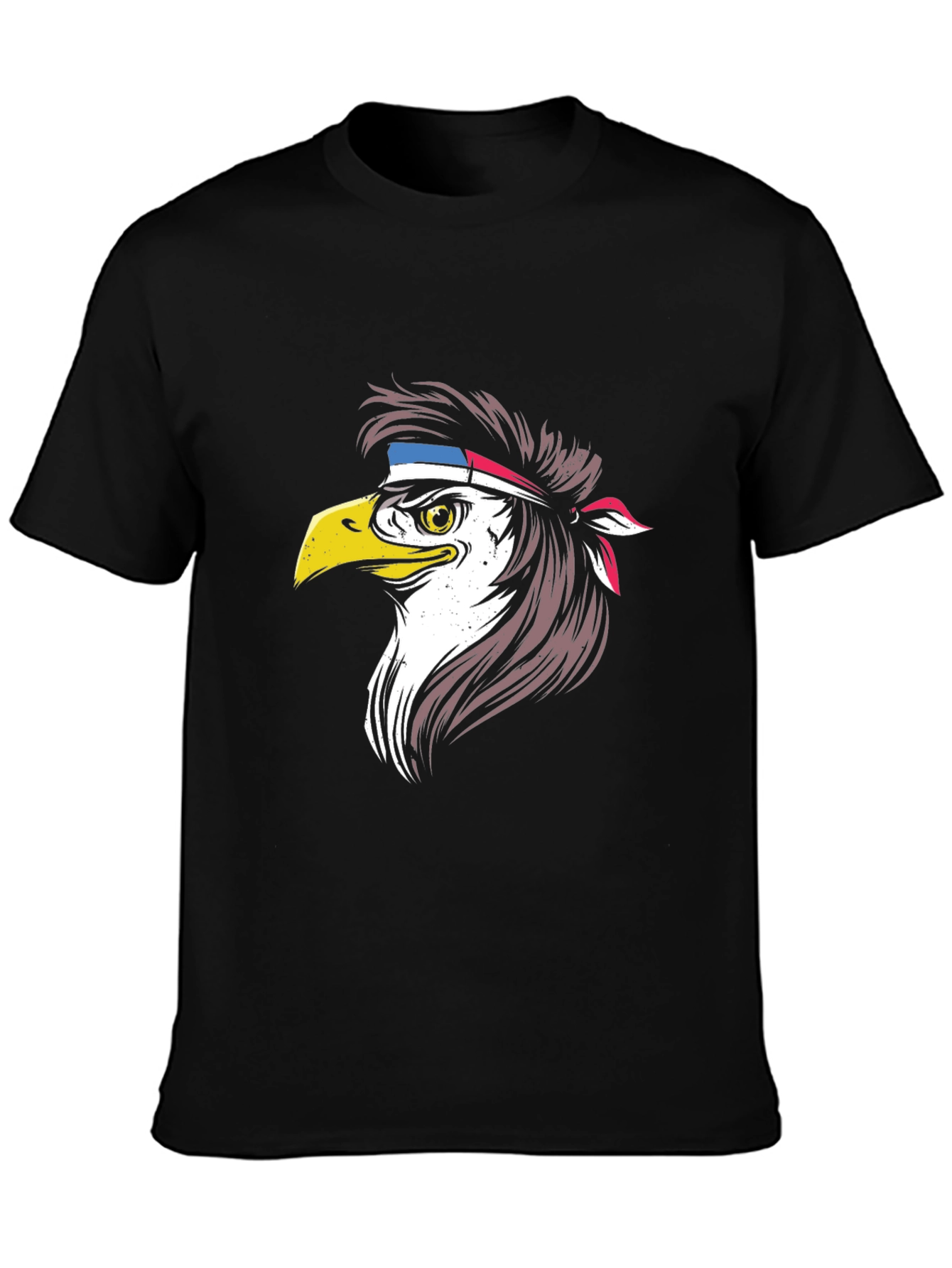 Eagle Head Graphic Tee - Patriotic Style