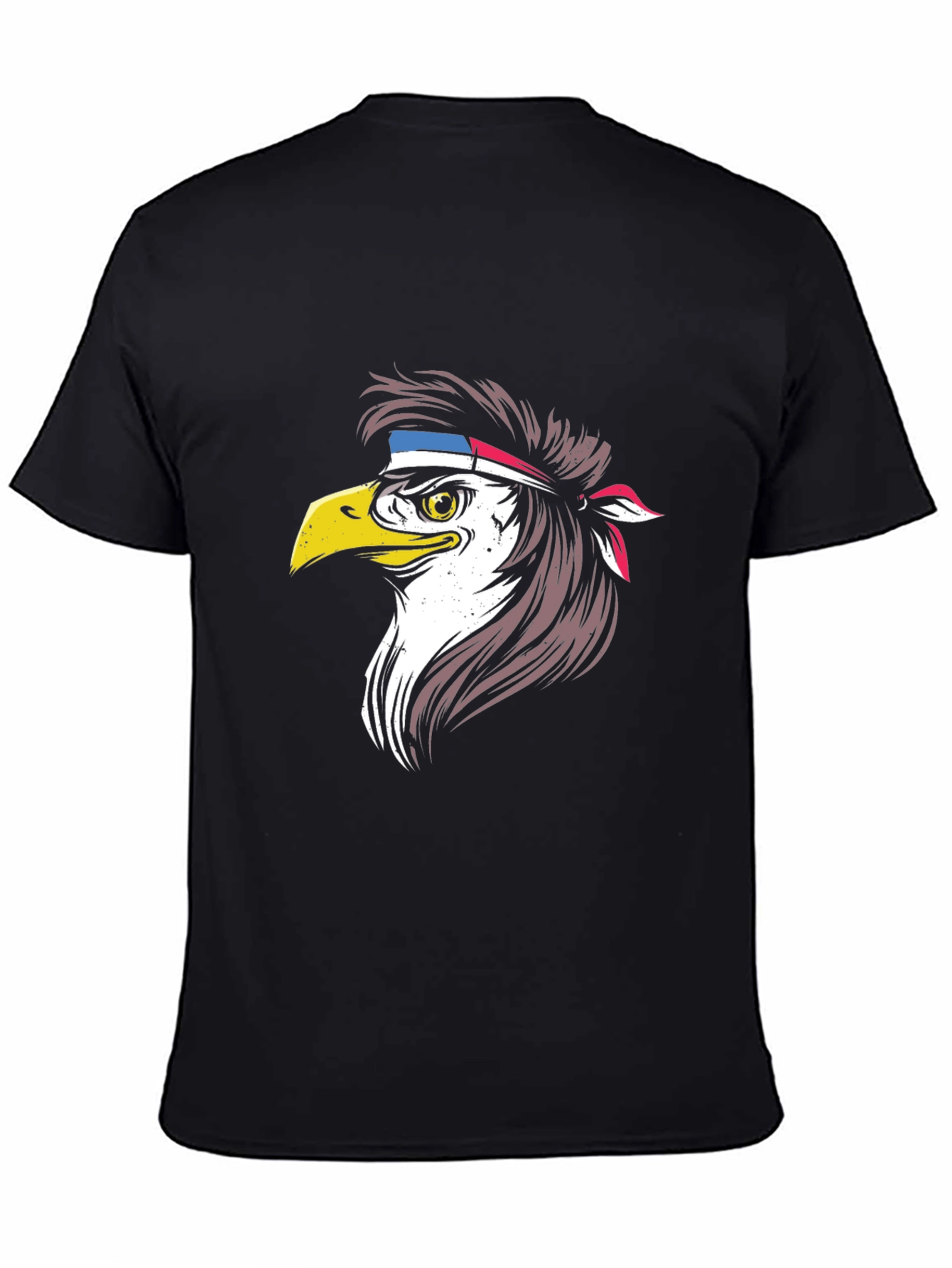Eagle Head Graphic Tee - Patriotic Style