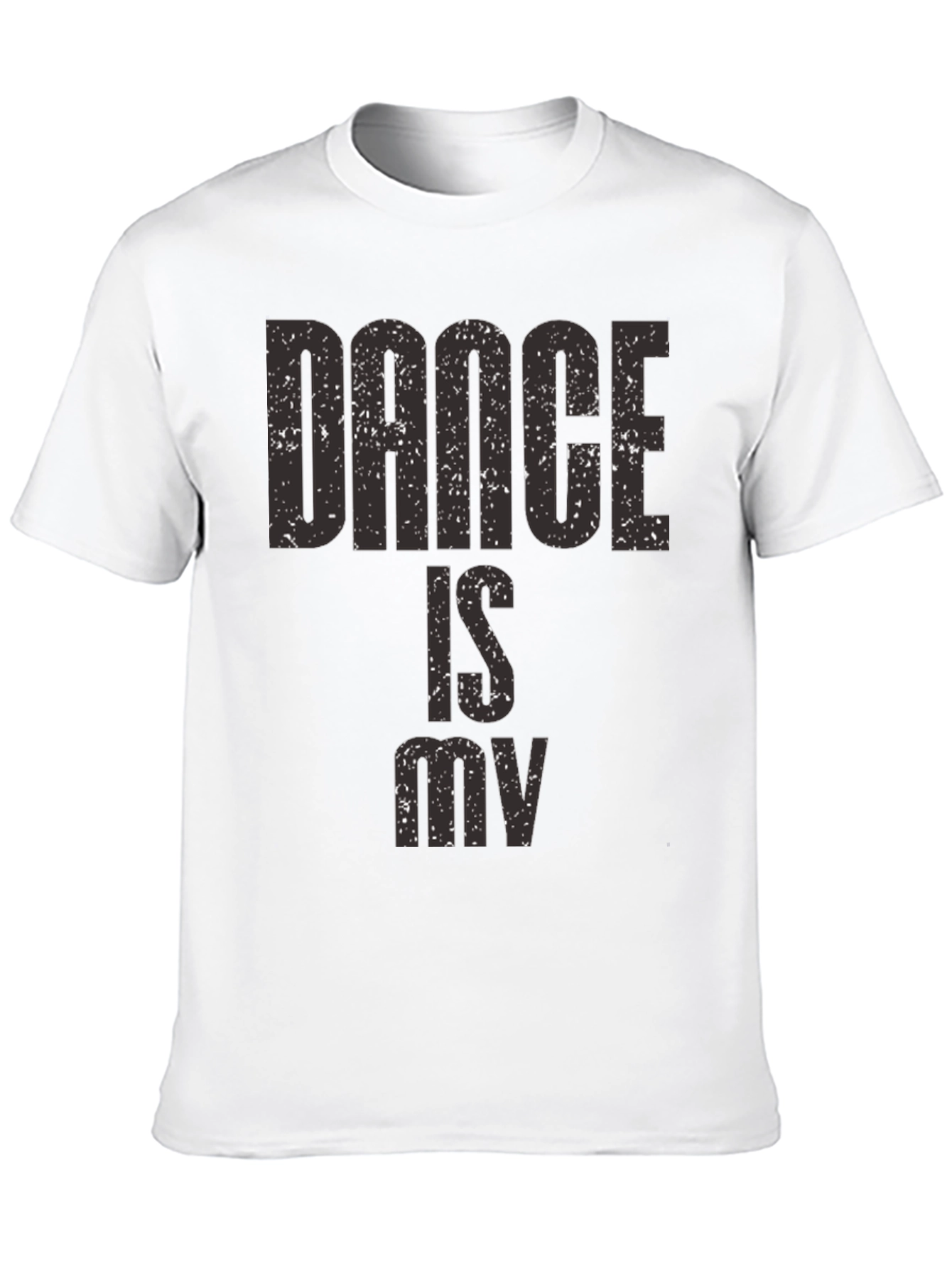 Dance Is My Life Black Graphic Tee