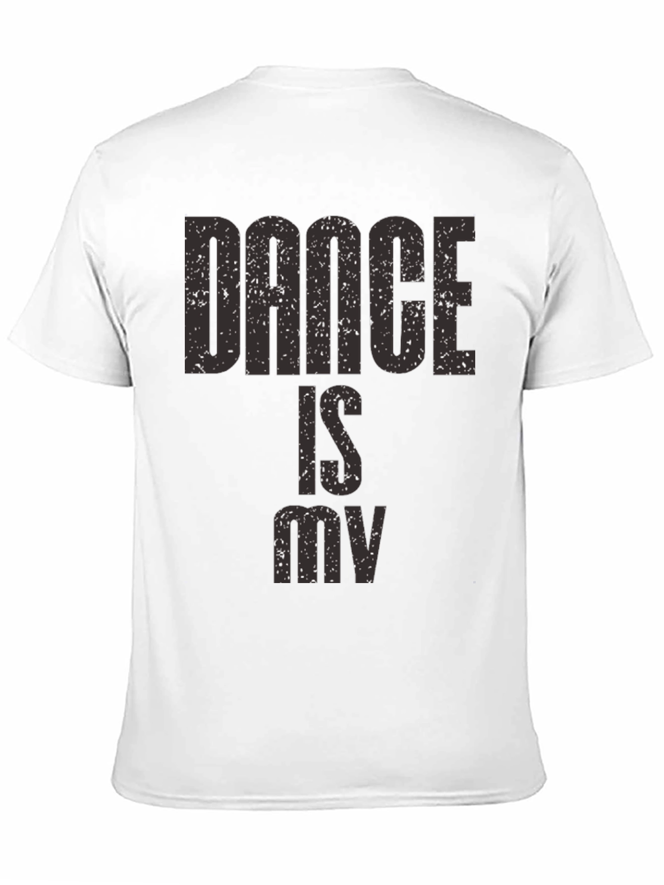 Dance Is My Life Black Graphic Tee