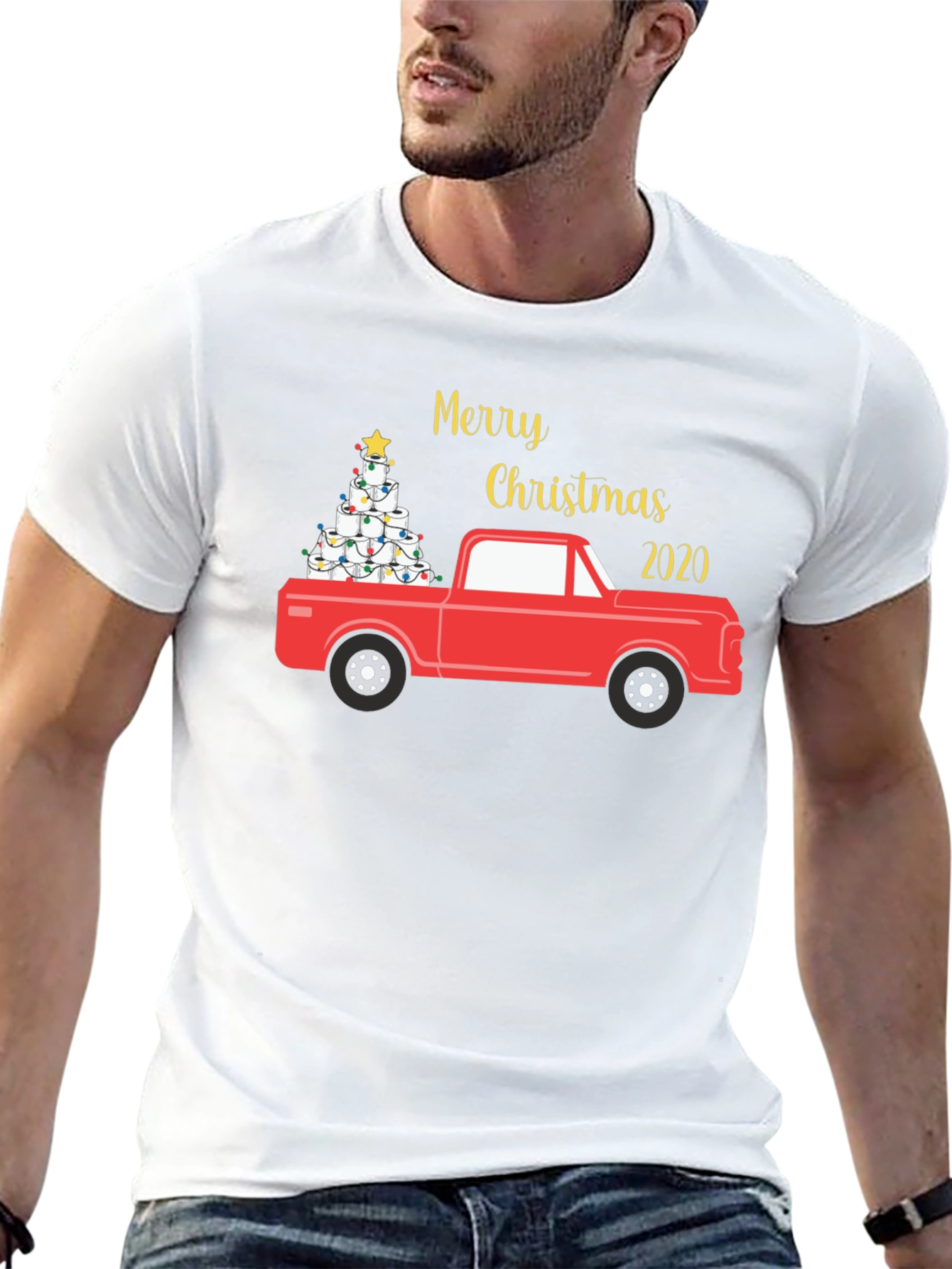 Merry Christmas 2020 TP Tree Truck T-Shirt