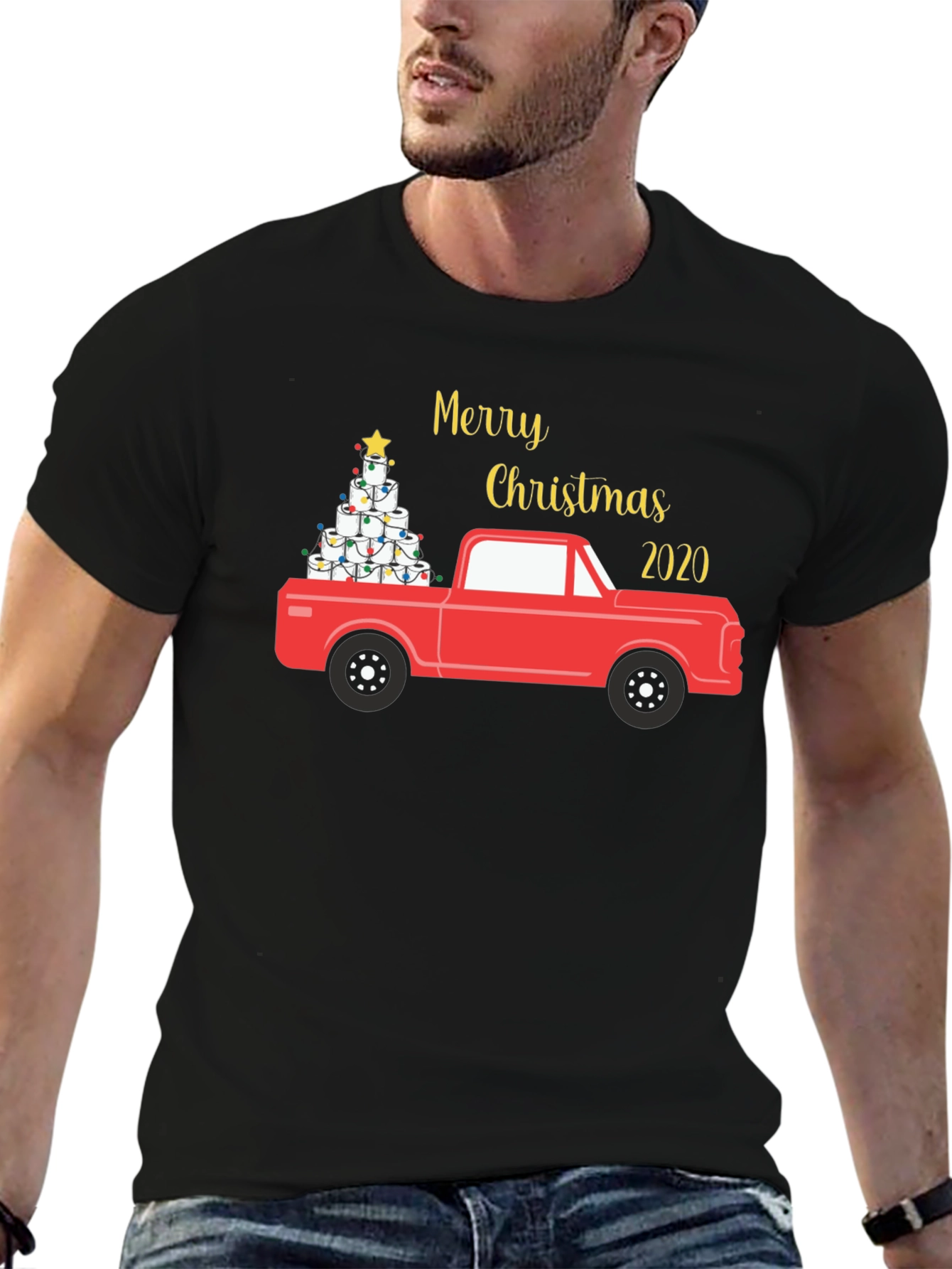 Merry Christmas 2020 TP Tree Truck T-Shirt