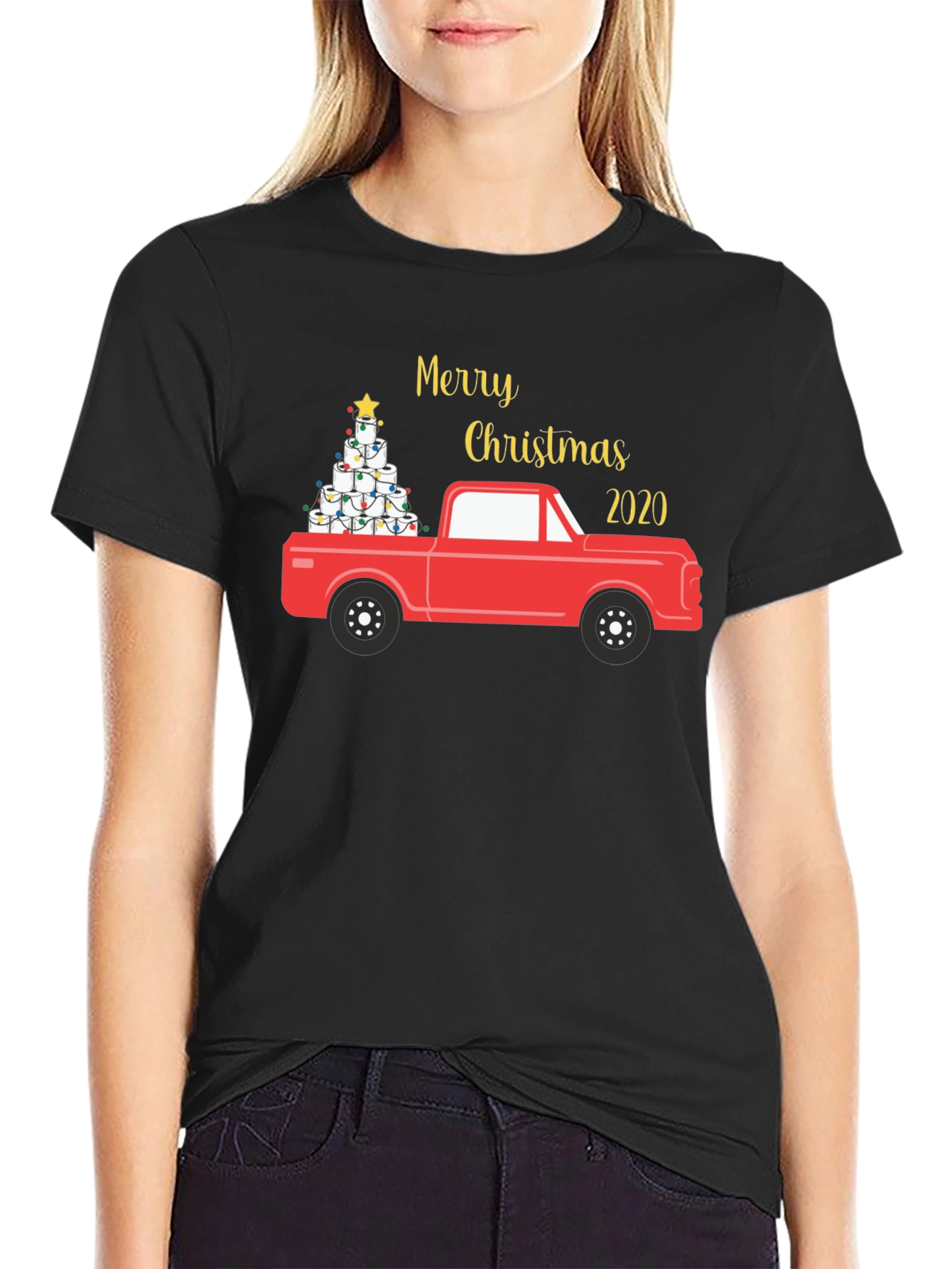 Merry Christmas 2020 TP Tree Truck T-Shirt