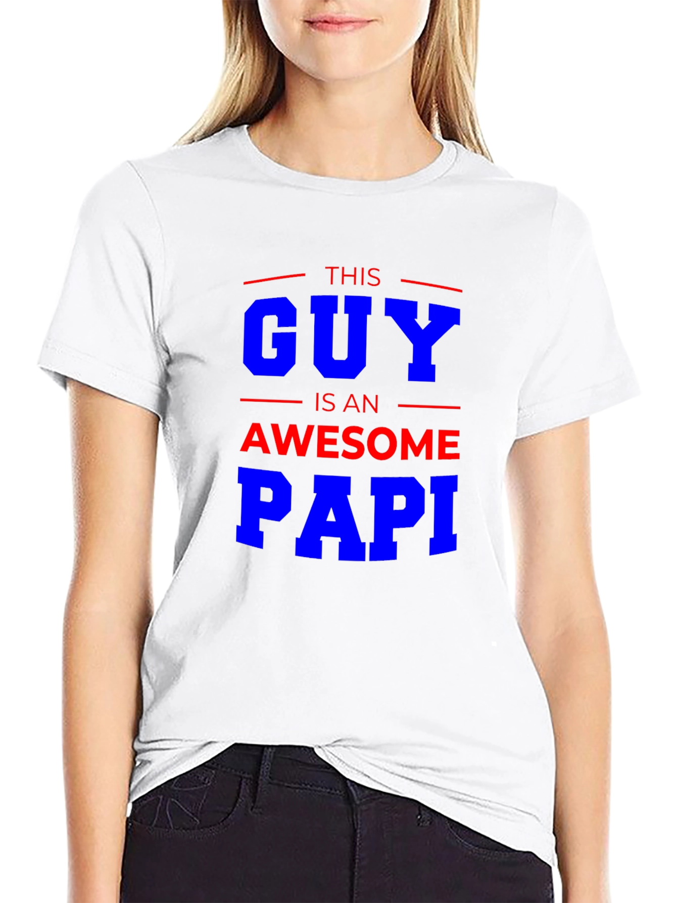Awesome Papi T-Shirt - Gift for Dad