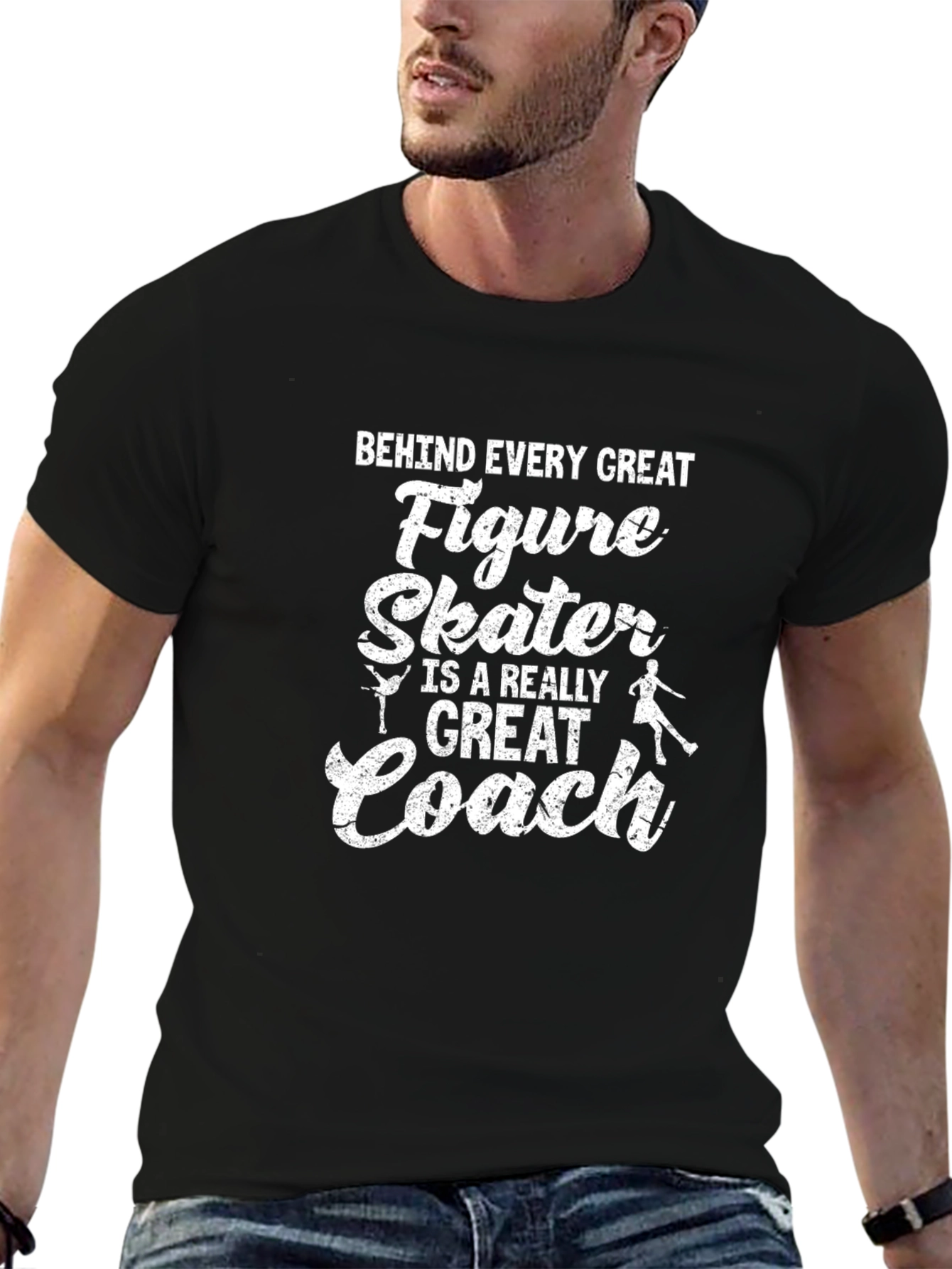 Figure Skater Coach T-Shirt - Great Coach Gift