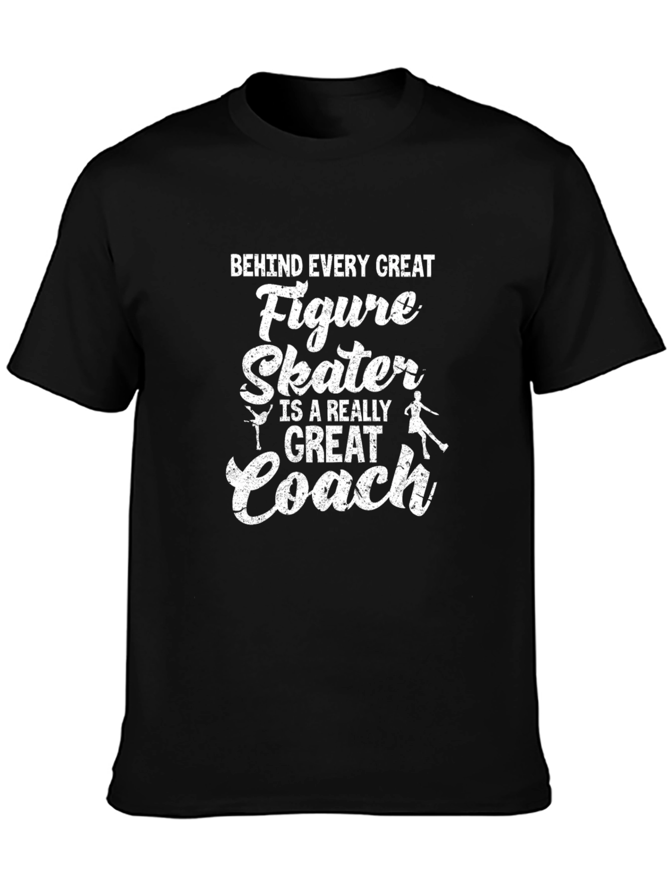 Figure Skater Coach T-Shirt - Great Coach Gift