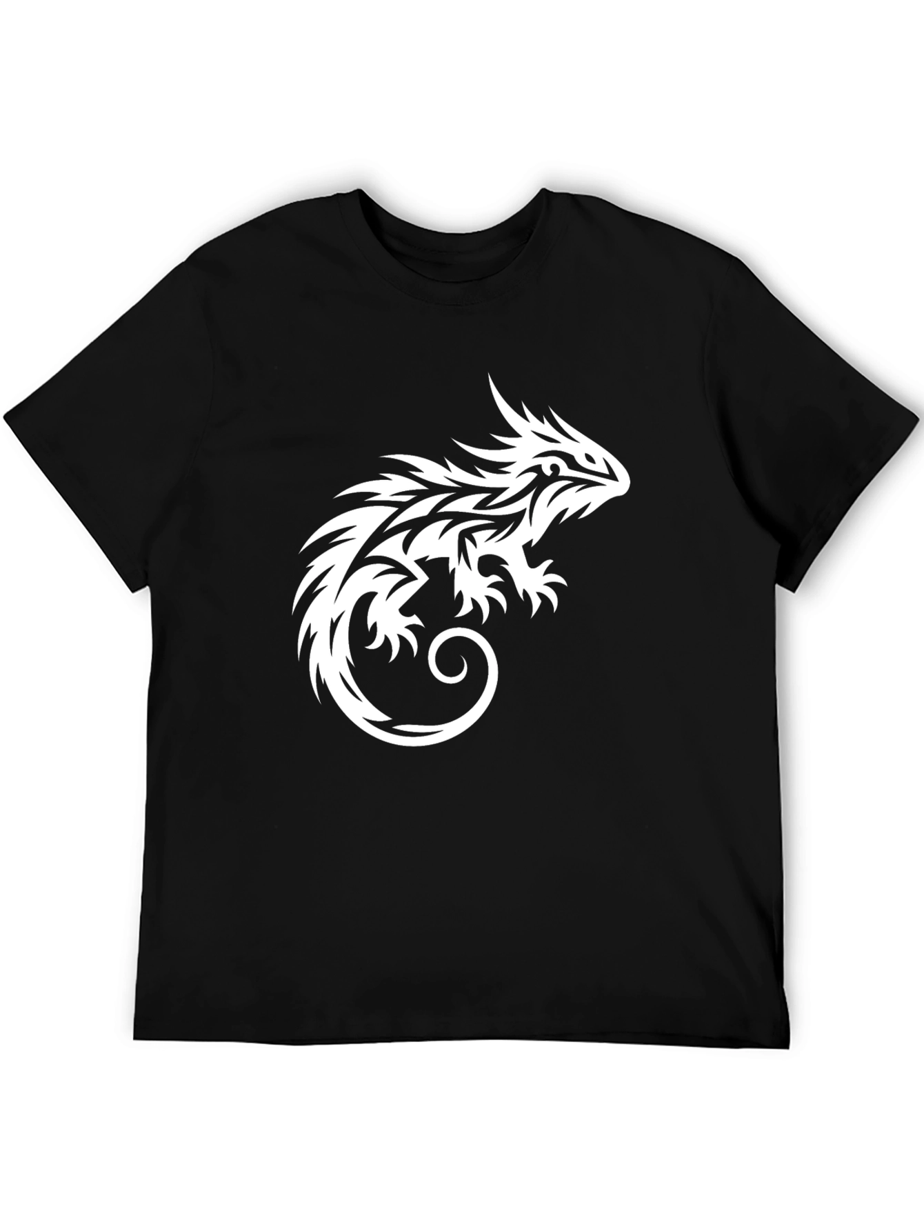 Mens Black Lizard Graphic Tee
