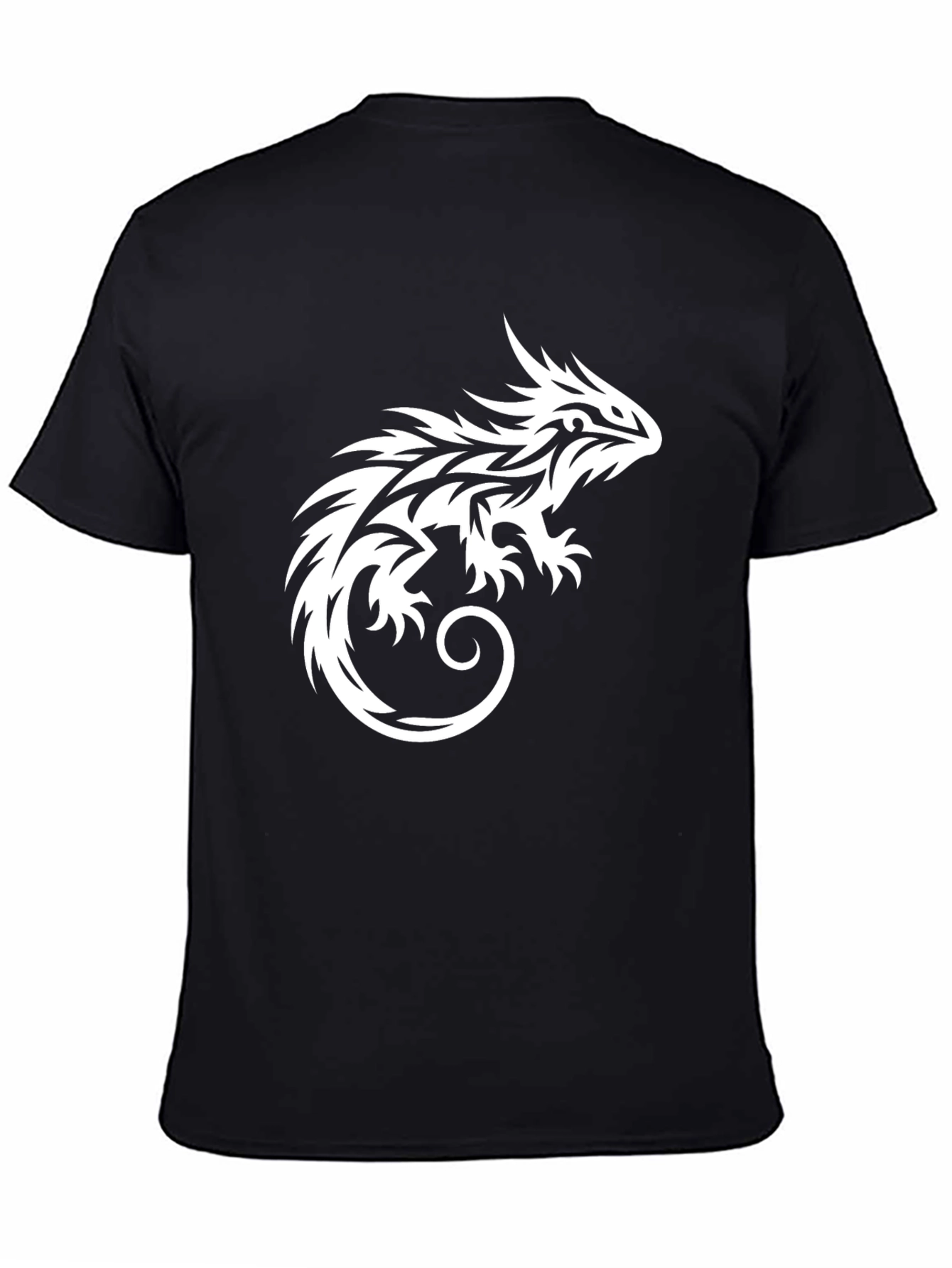 Mens Black Lizard Graphic Tee