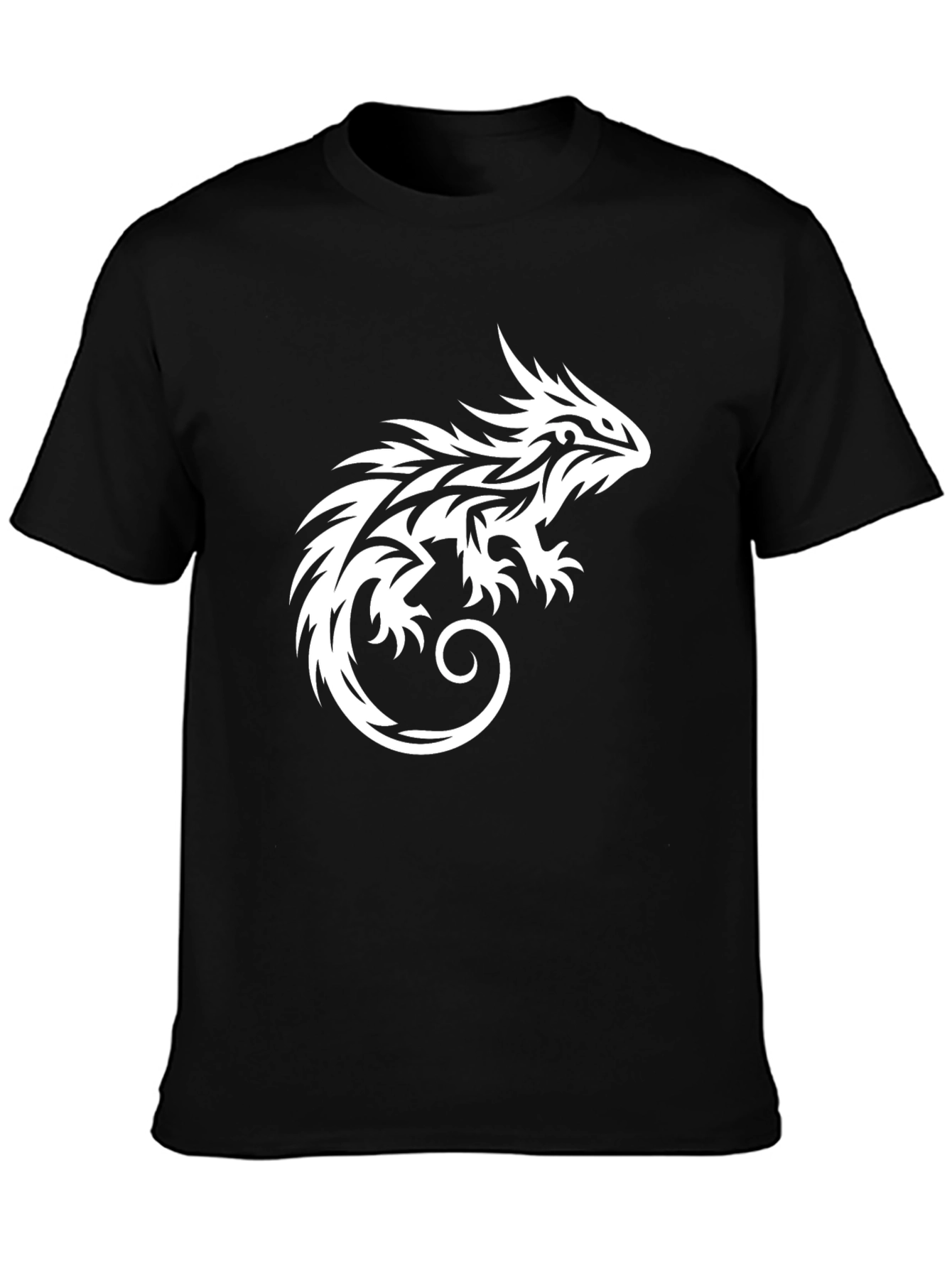 Mens Black Lizard Graphic Tee