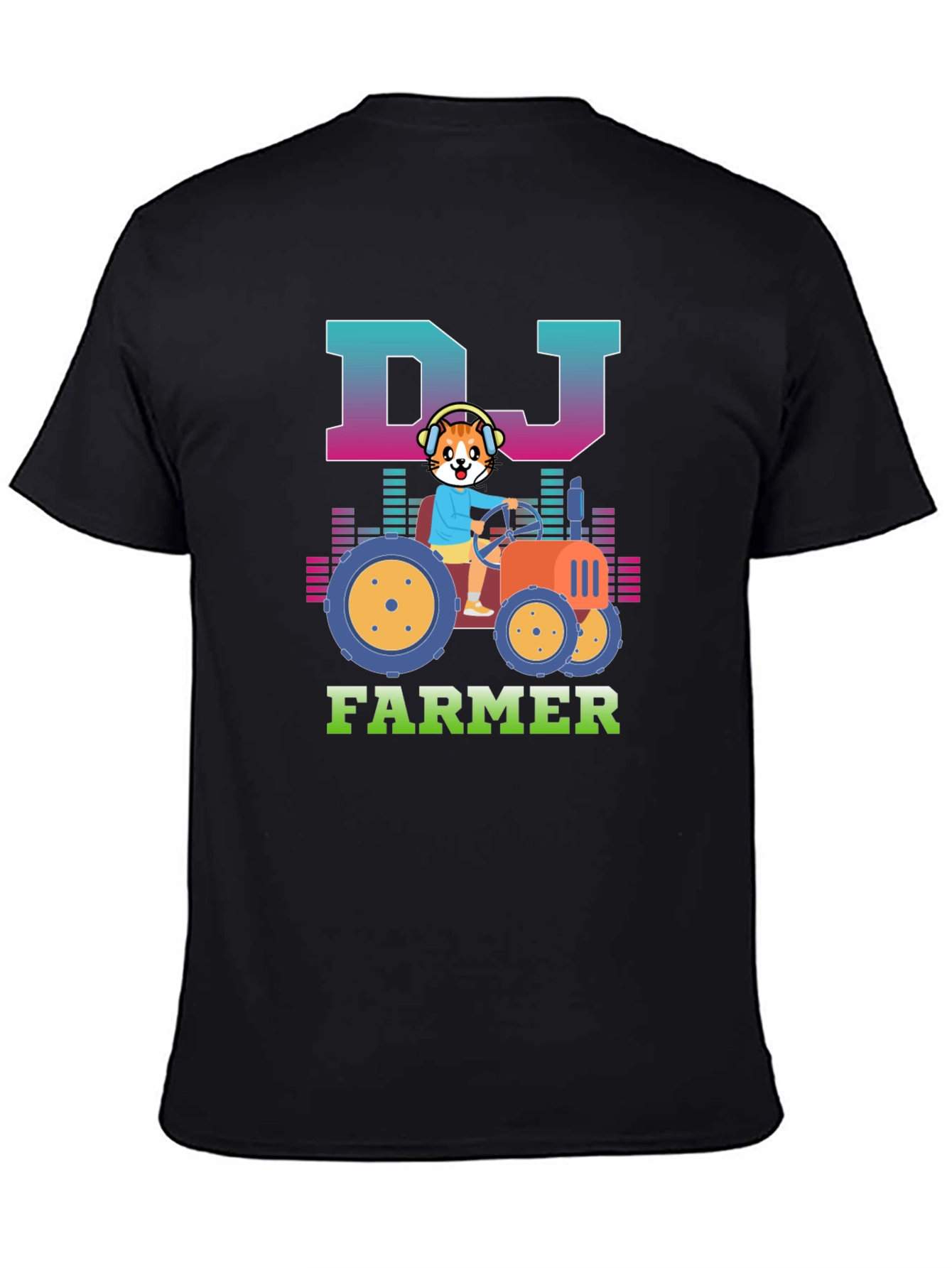 DJ Farmer Graphic Tee - Tractor T-Shirt