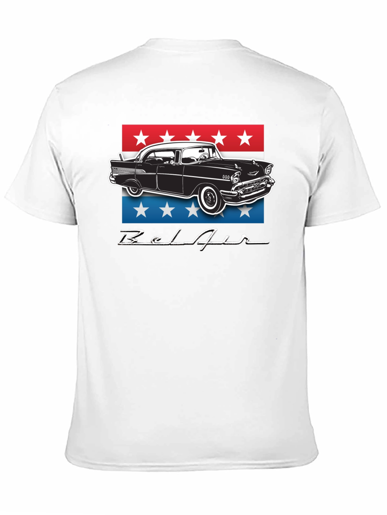 Classic Bel Air Car Graphic T-Shirt