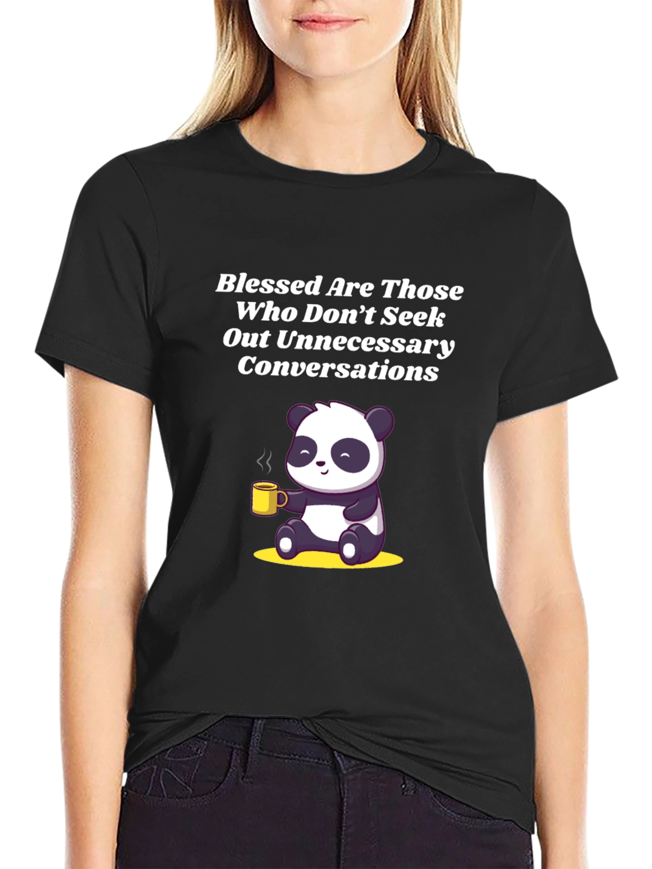 Blessed Panda Graphic Tee