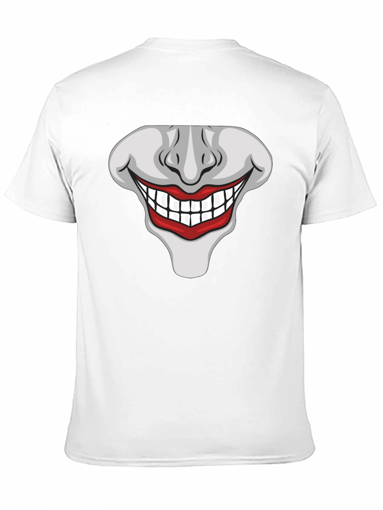 Joker Smile Graphic T-Shirt - Mens Black Tee