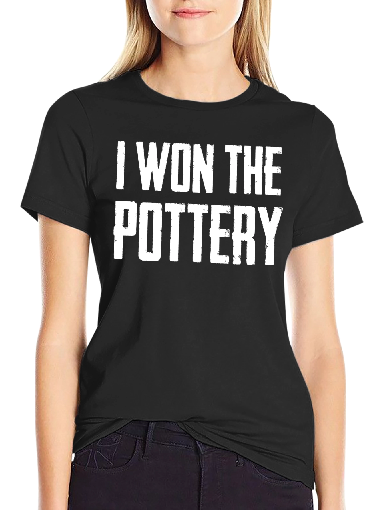 I Won The Pottery T-Shirt - Novelty Gift