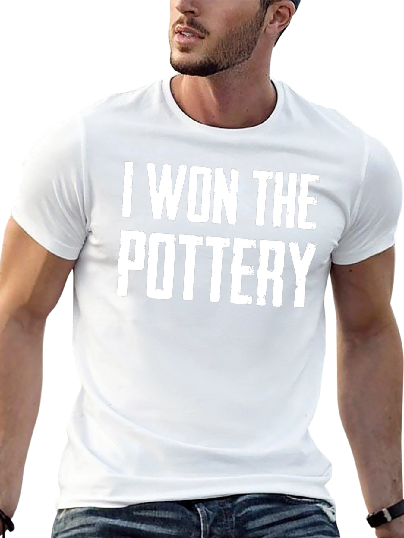 I Won The Pottery T-Shirt - Novelty Gift