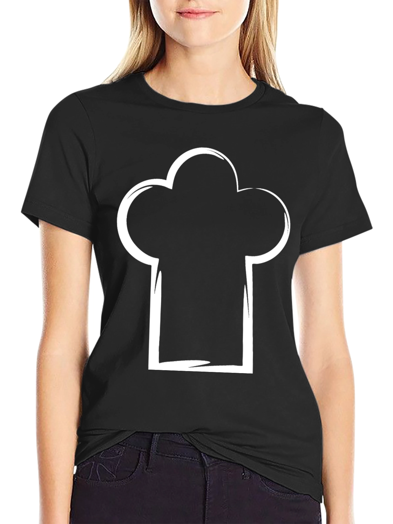 Chef Hat Graphic T-Shirt - Culinary Design Tee