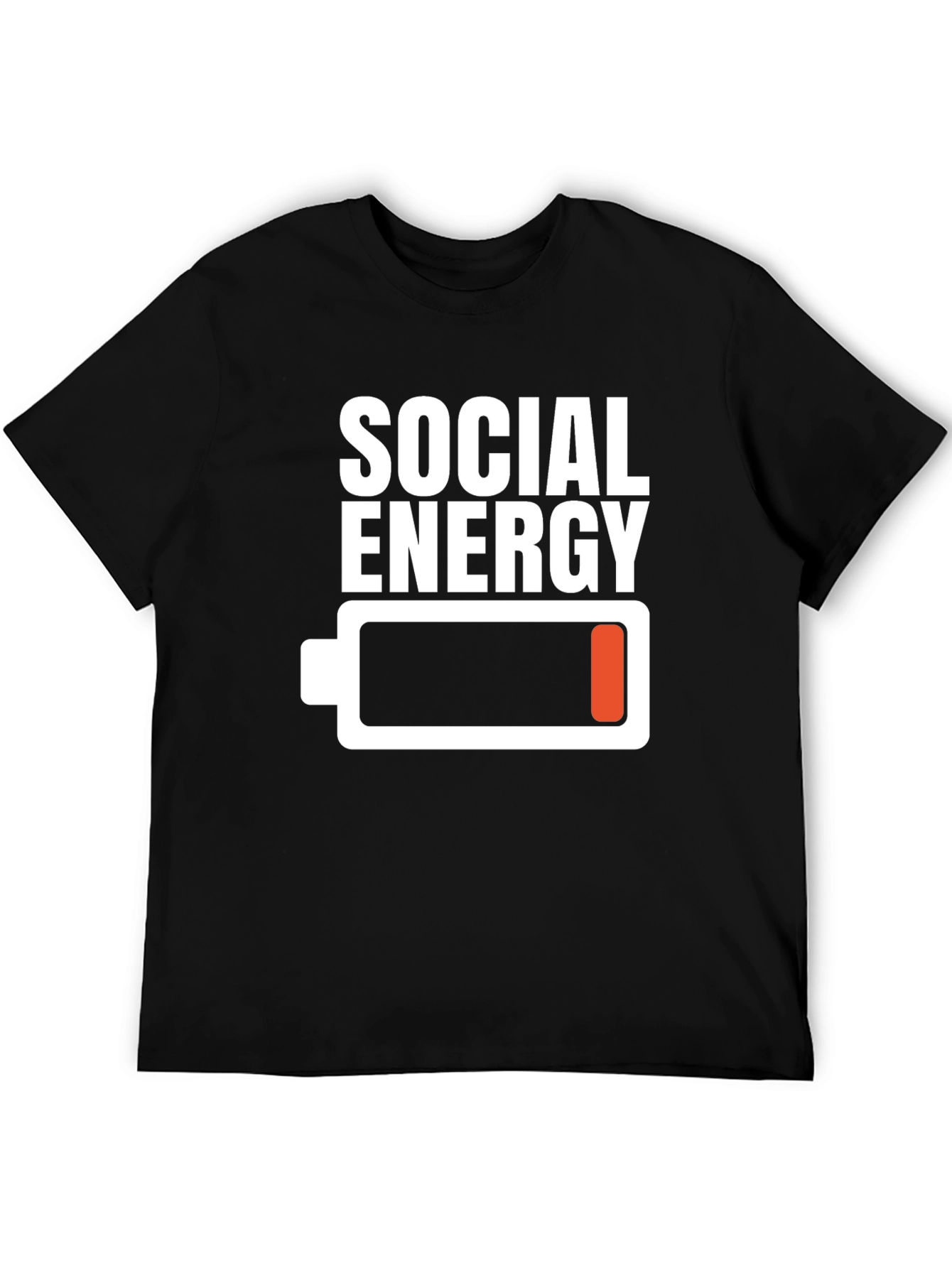 Social Energy Low Battery T-Shirt