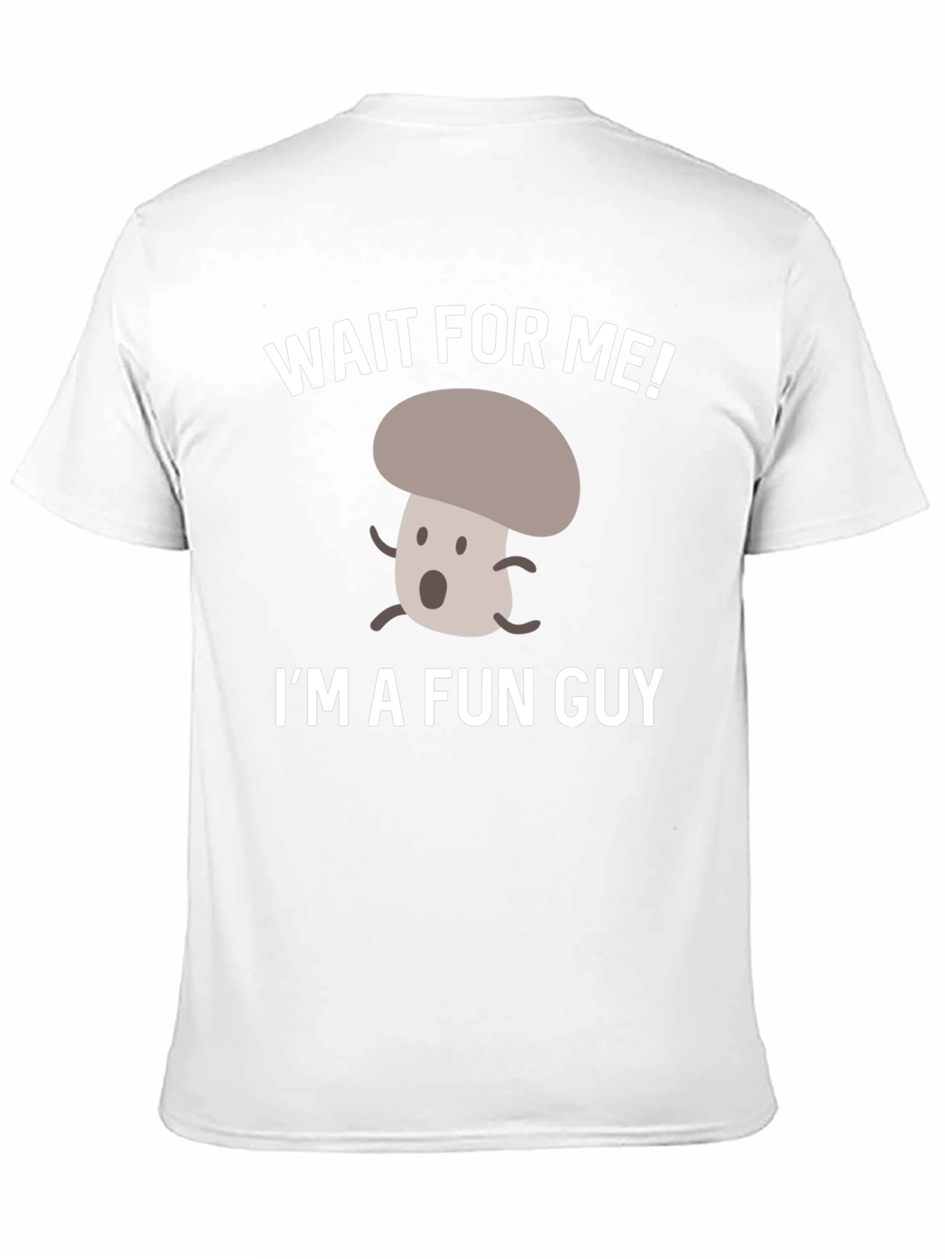 Fun Guy Mushroom Graphic T-Shirt