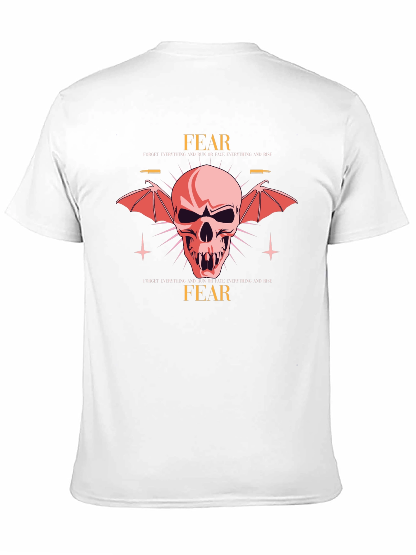 Fear Graphic Print T-Shirt