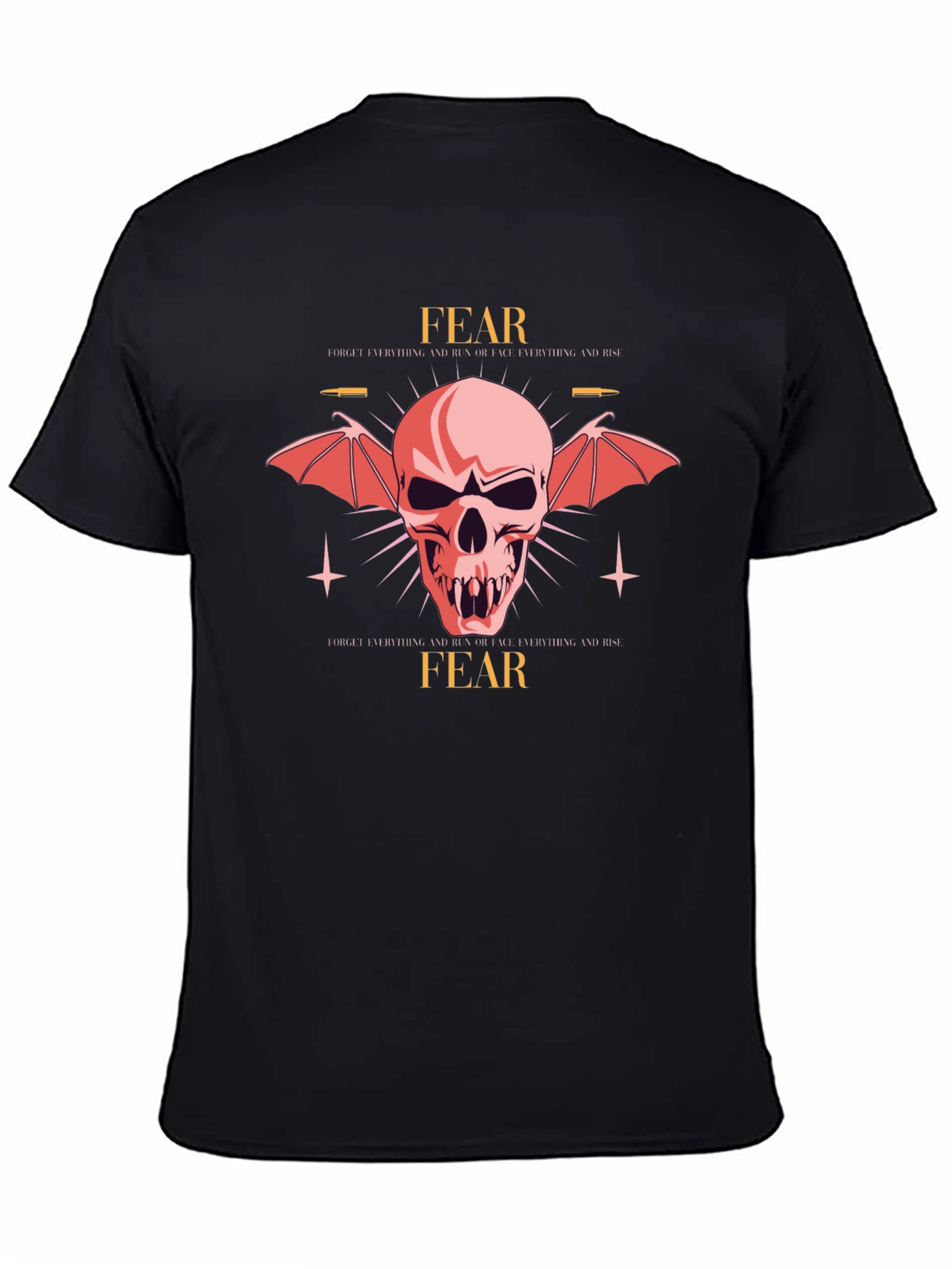Fear Graphic Print T-Shirt