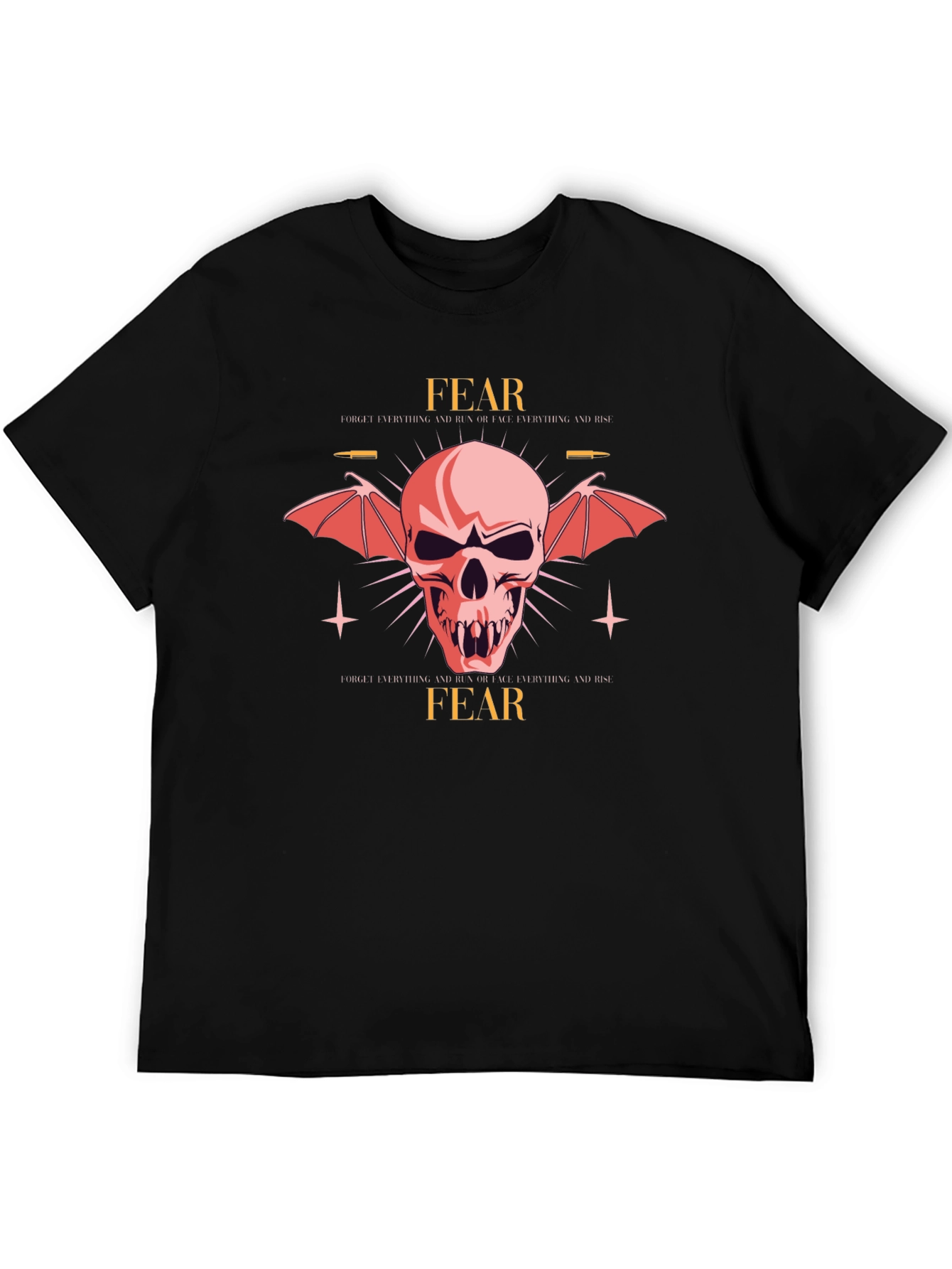 Fear Graphic Print T-Shirt
