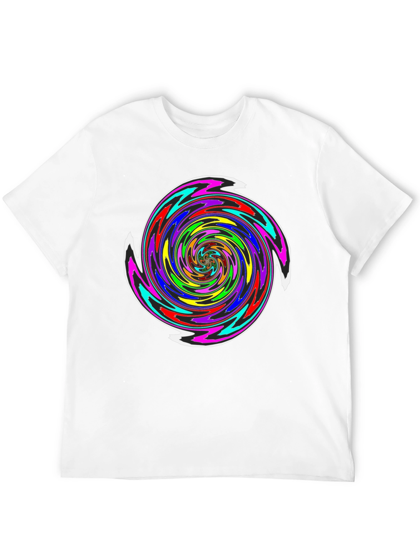 Psychedelic Swirl T-Shirt - Vibrant Graphic Tee