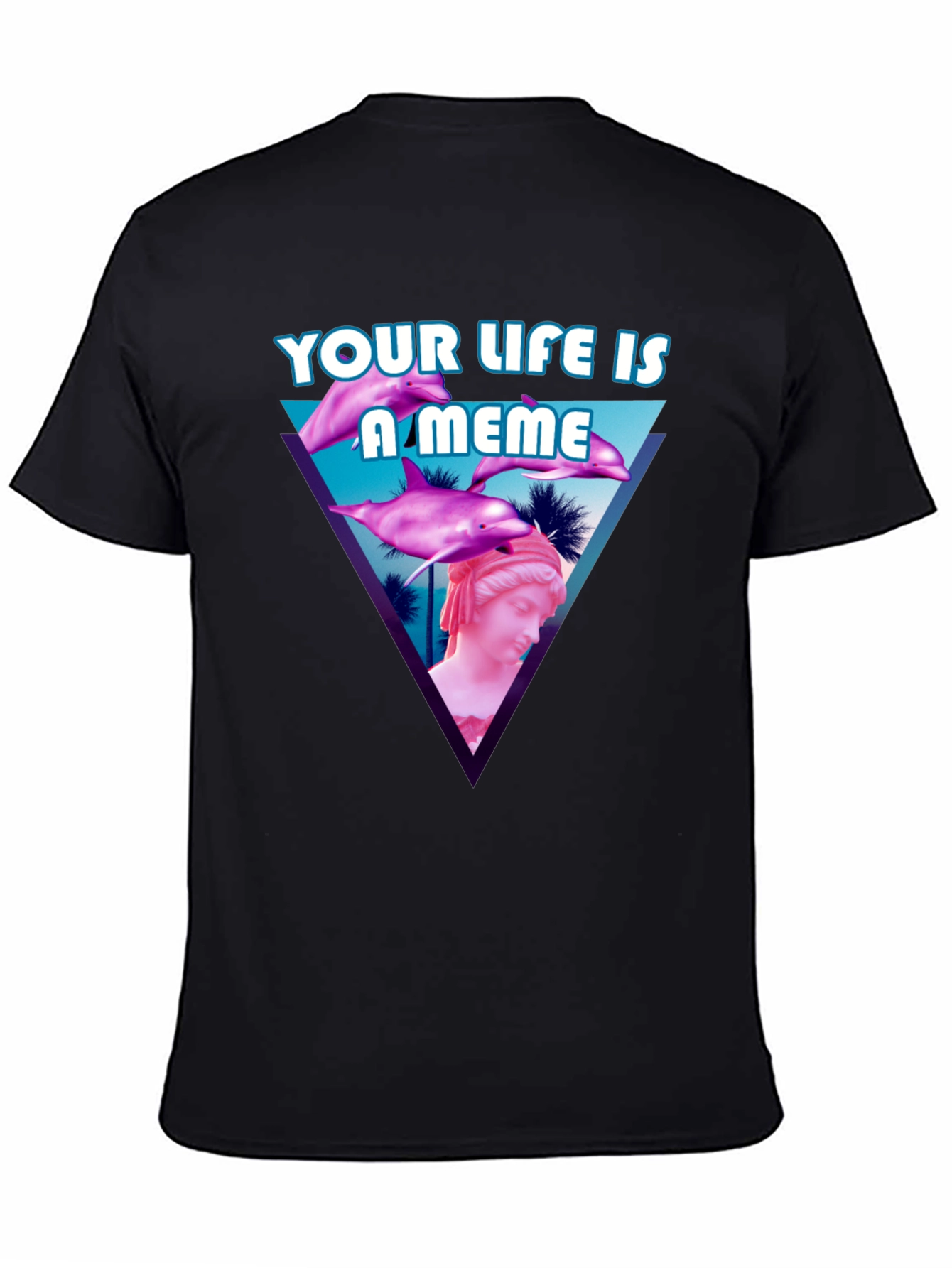 Meme Life T-Shirt - Vaporwave Style