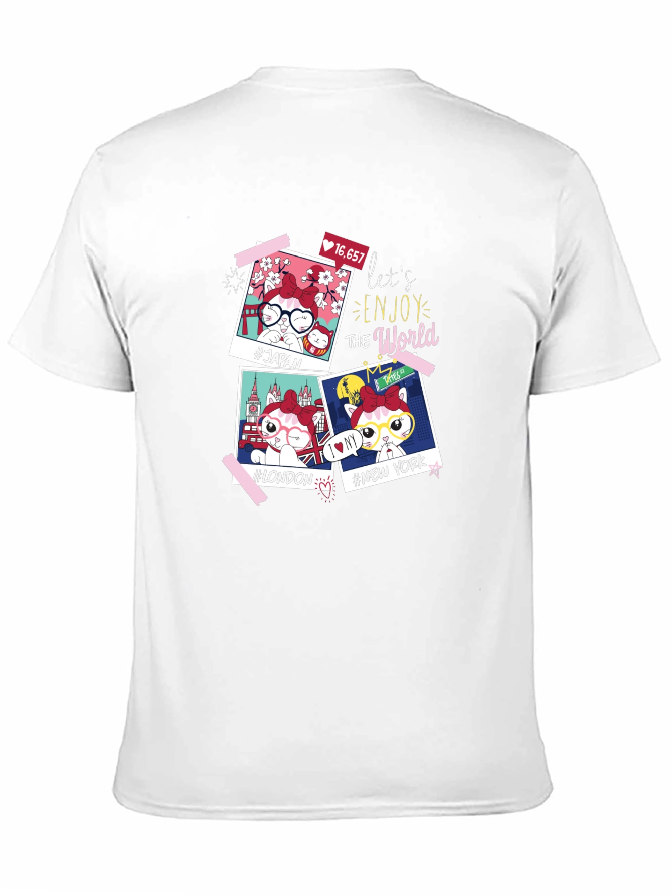 World Traveler Cat T-Shirt