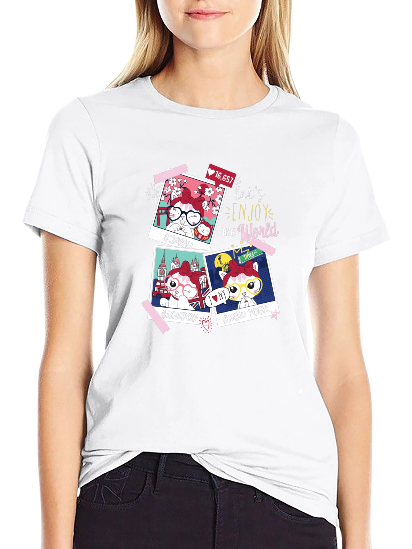 World Traveler Cat T-Shirt