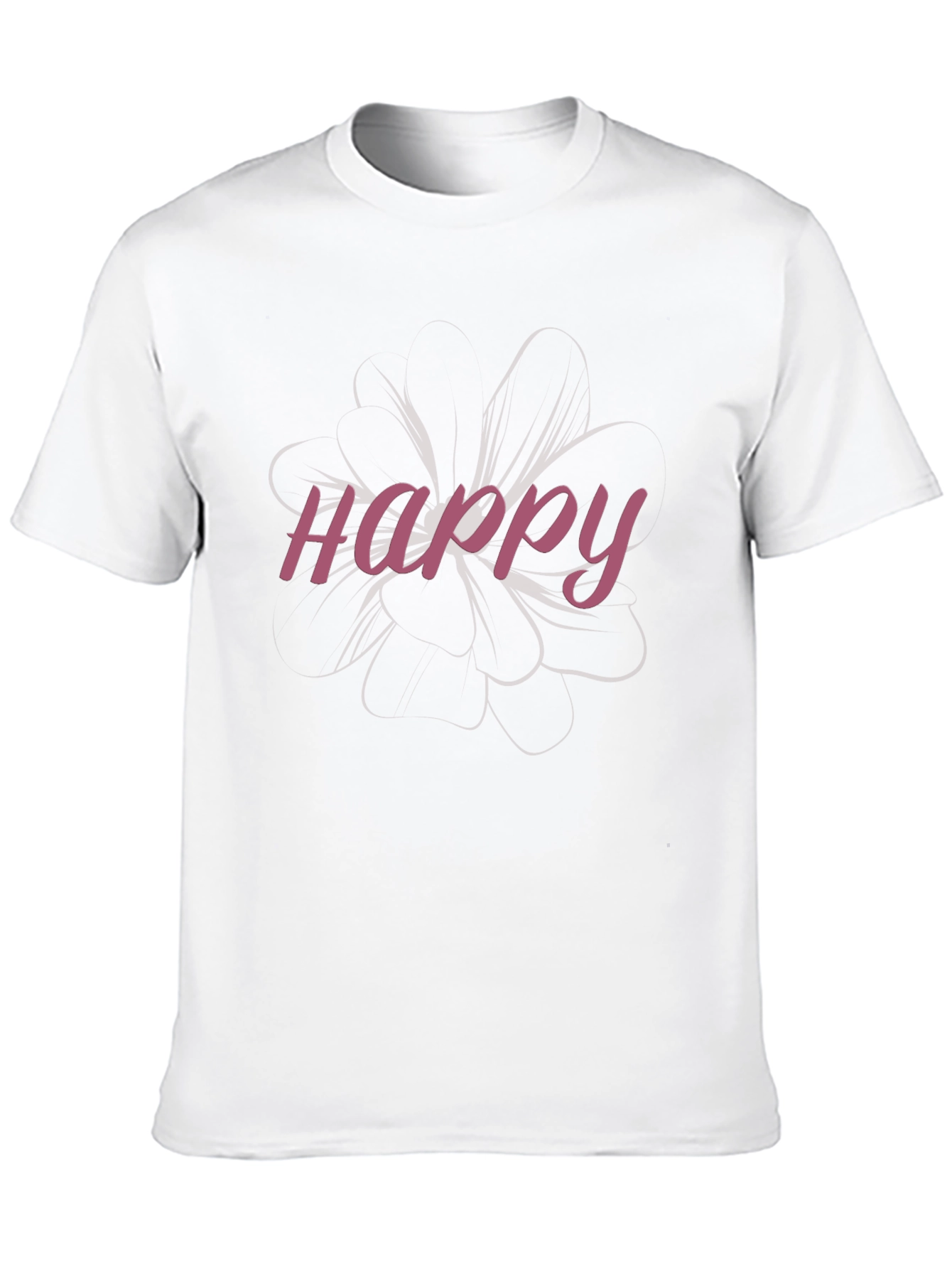 Happy T-Shirt - Casual Comfort