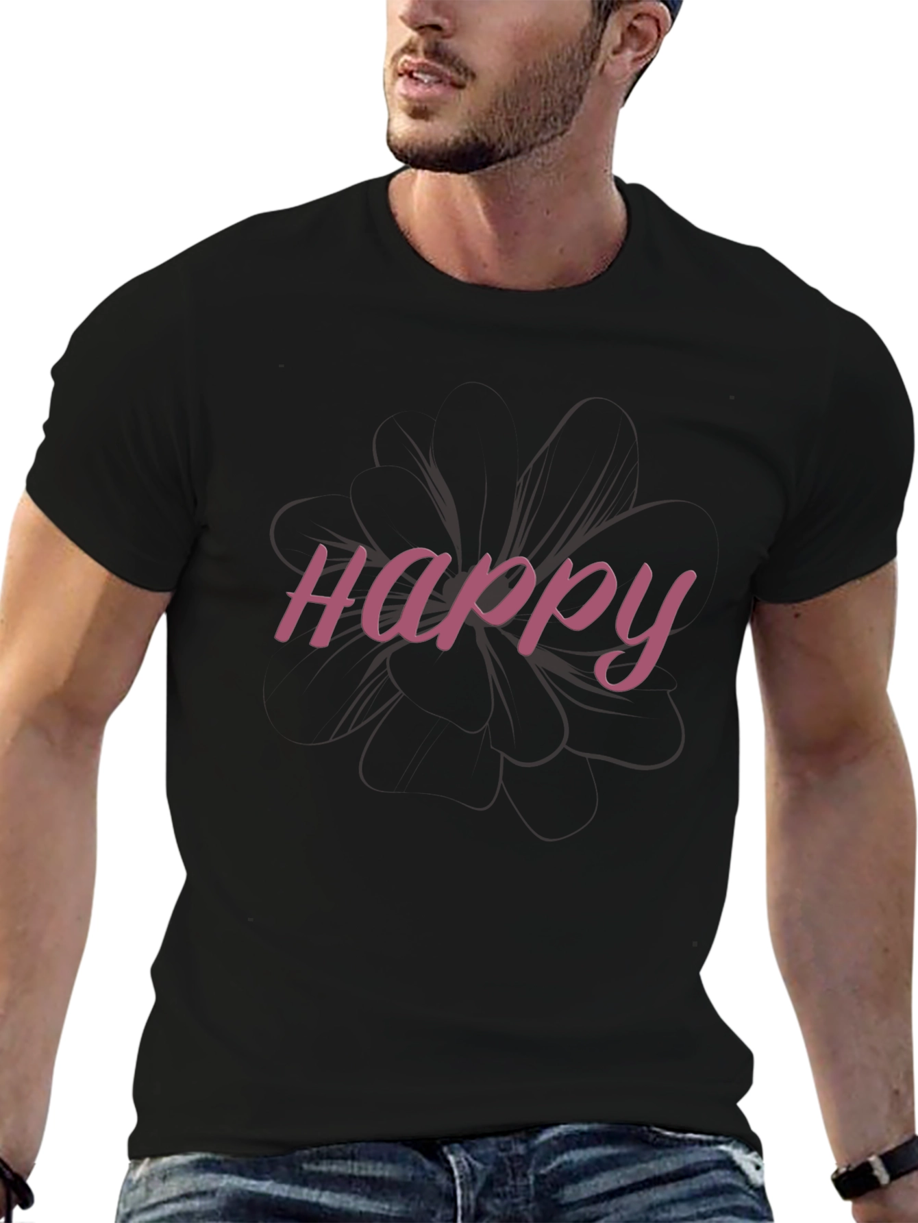 Happy T-Shirt - Casual Comfort