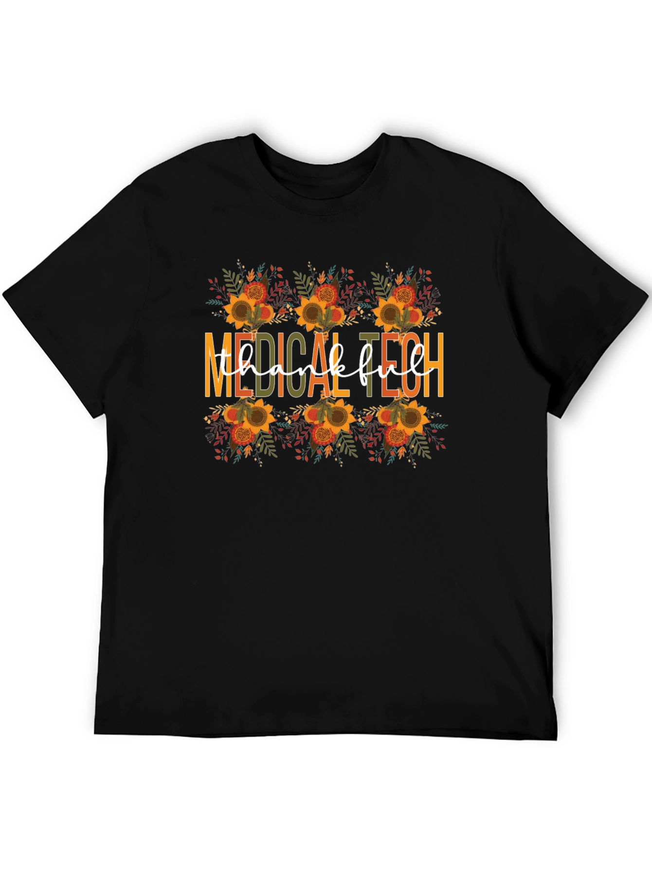 Medical Tech Thankful Fall T-Shirt