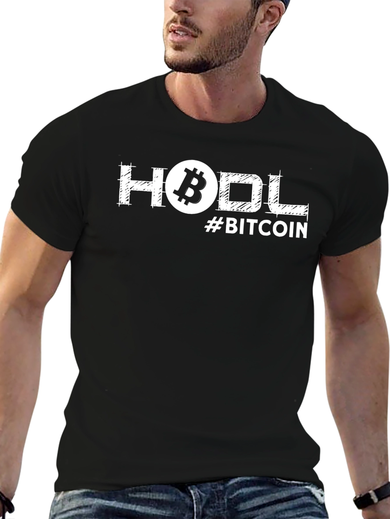 HODL Bitcoin T-Shirt - Crypto Investor Tee