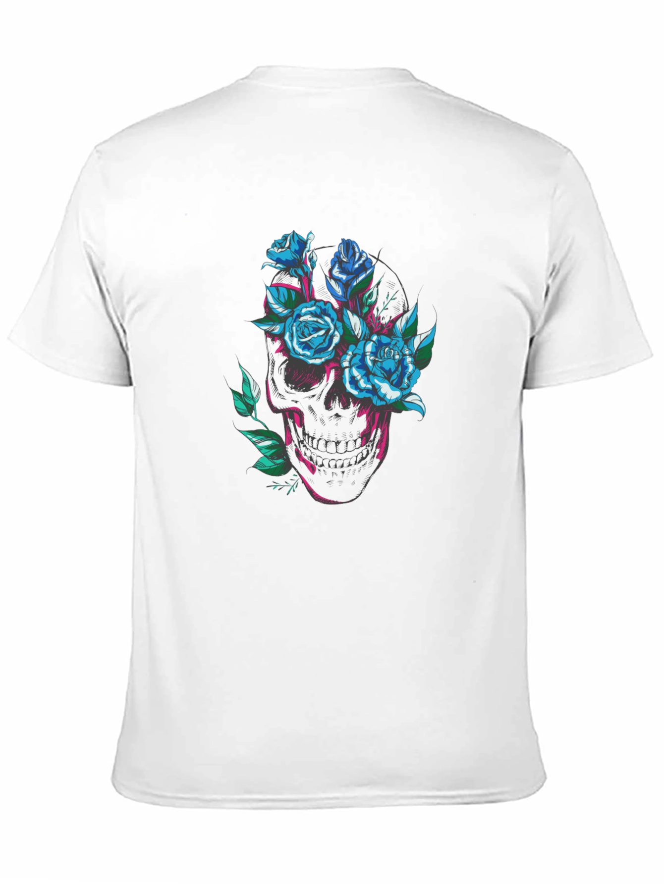 Skull and Roses Graphic Tee