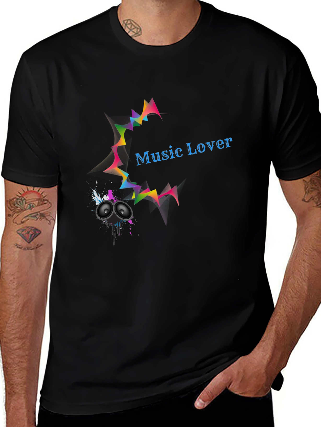 Music Lover Graphic T-Shirt