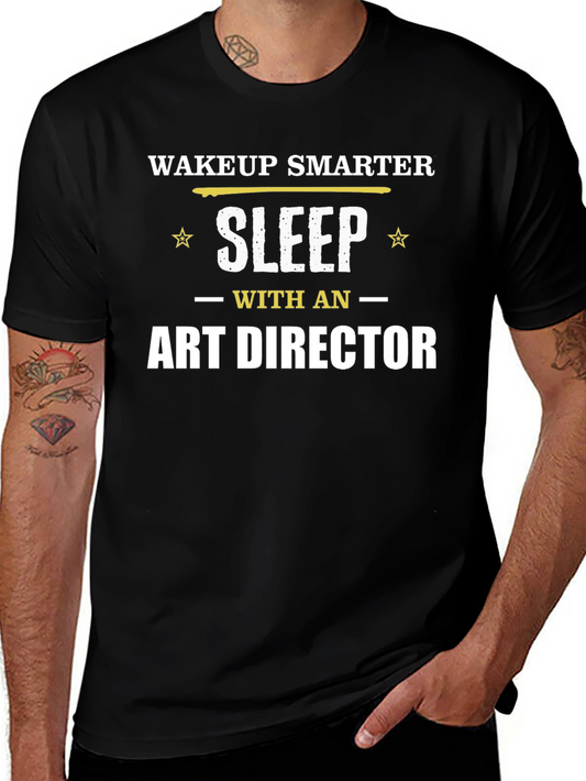 Wake Up Smarter Art Director Graphic T-Shirt