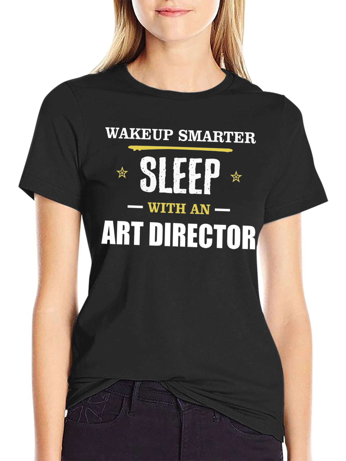 Wake Up Smarter Art Director Graphic T-Shirt