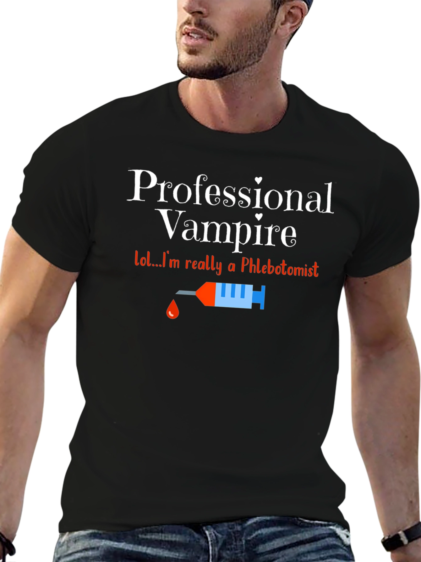 Professional Vampire Phlebotomist T-Shirt