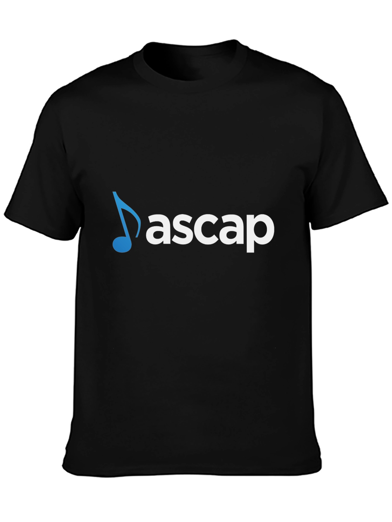 ASCP Music Note T-Shirt - Black Cotton Tee