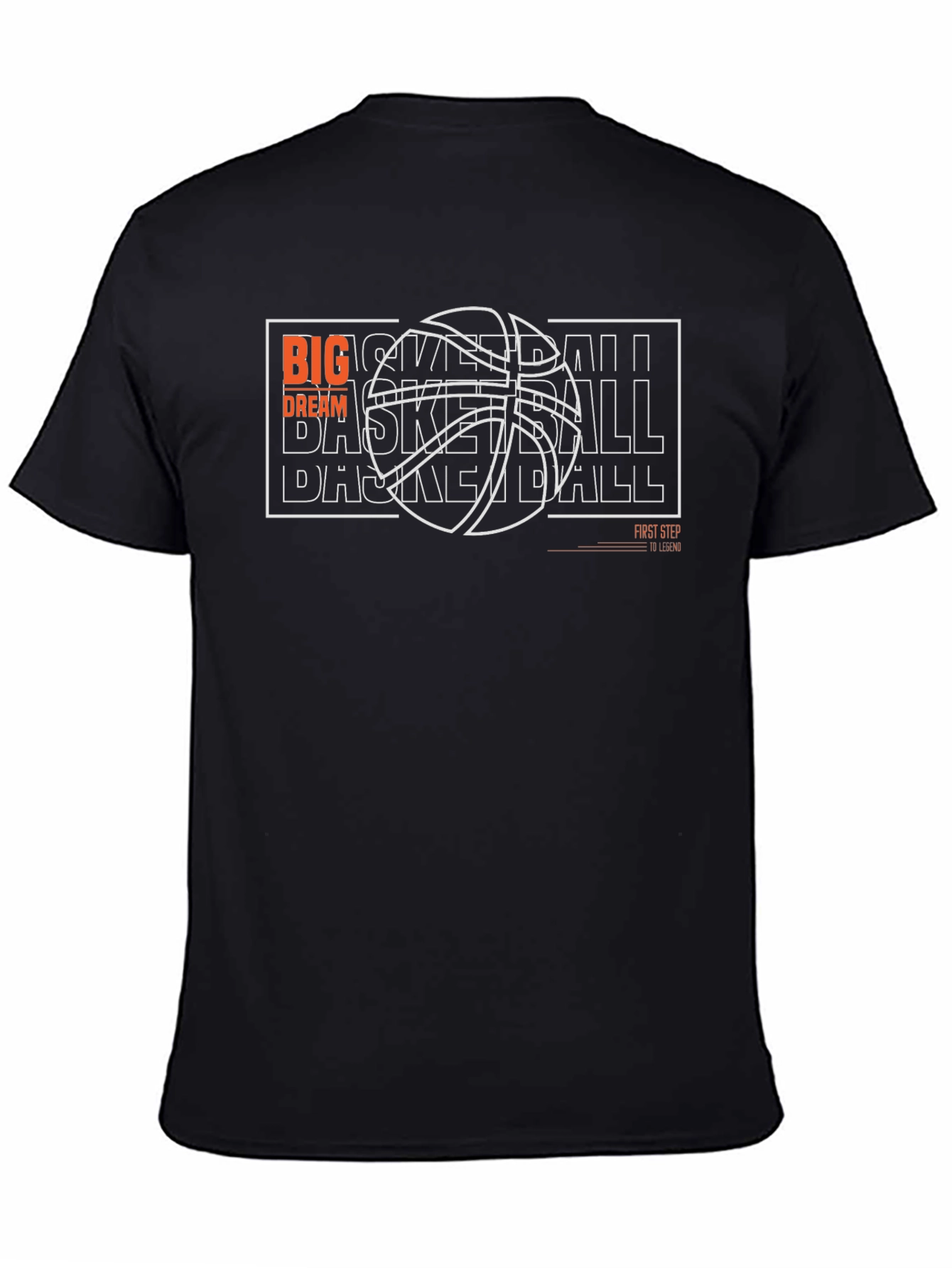 Basketball Big Dream Graphic T-Shirt
